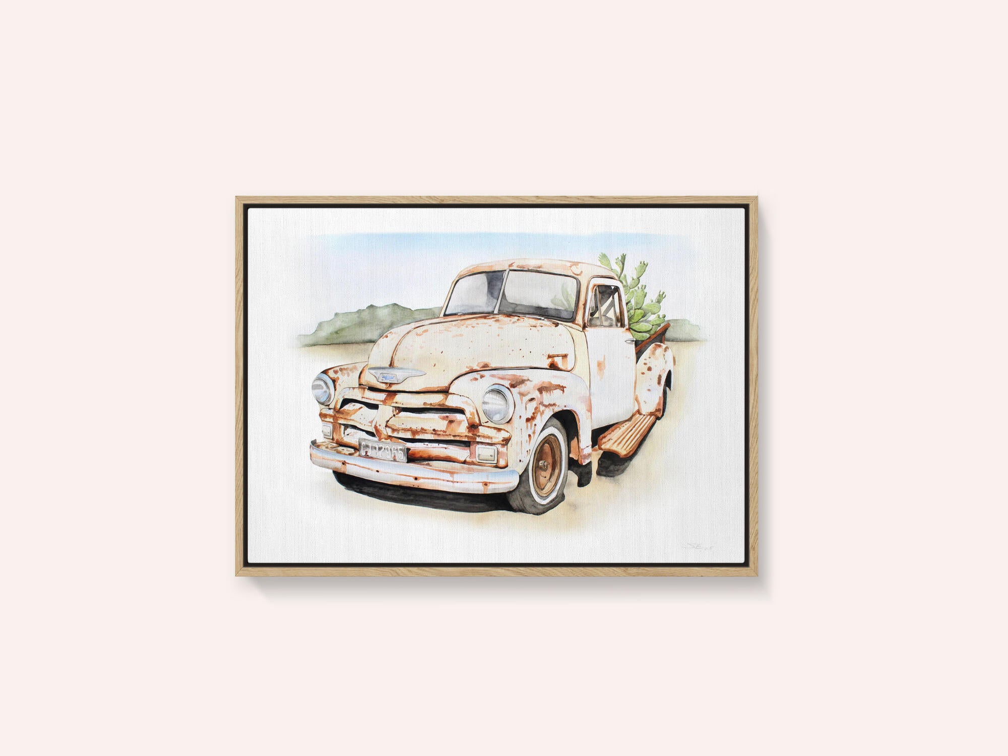 Rusty Desert Pickup