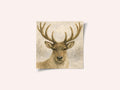 Deer In Snowy Winter Forest