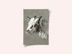 Head of a Goat Portrait Mode