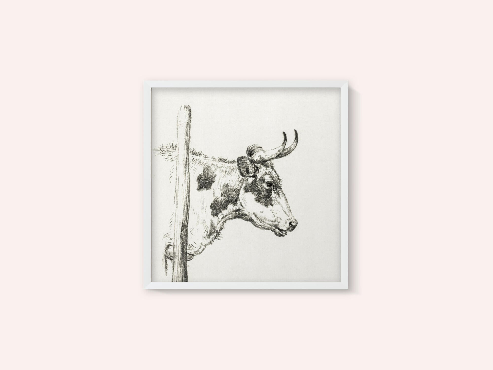 Head of a Cow, To the Right (1820)