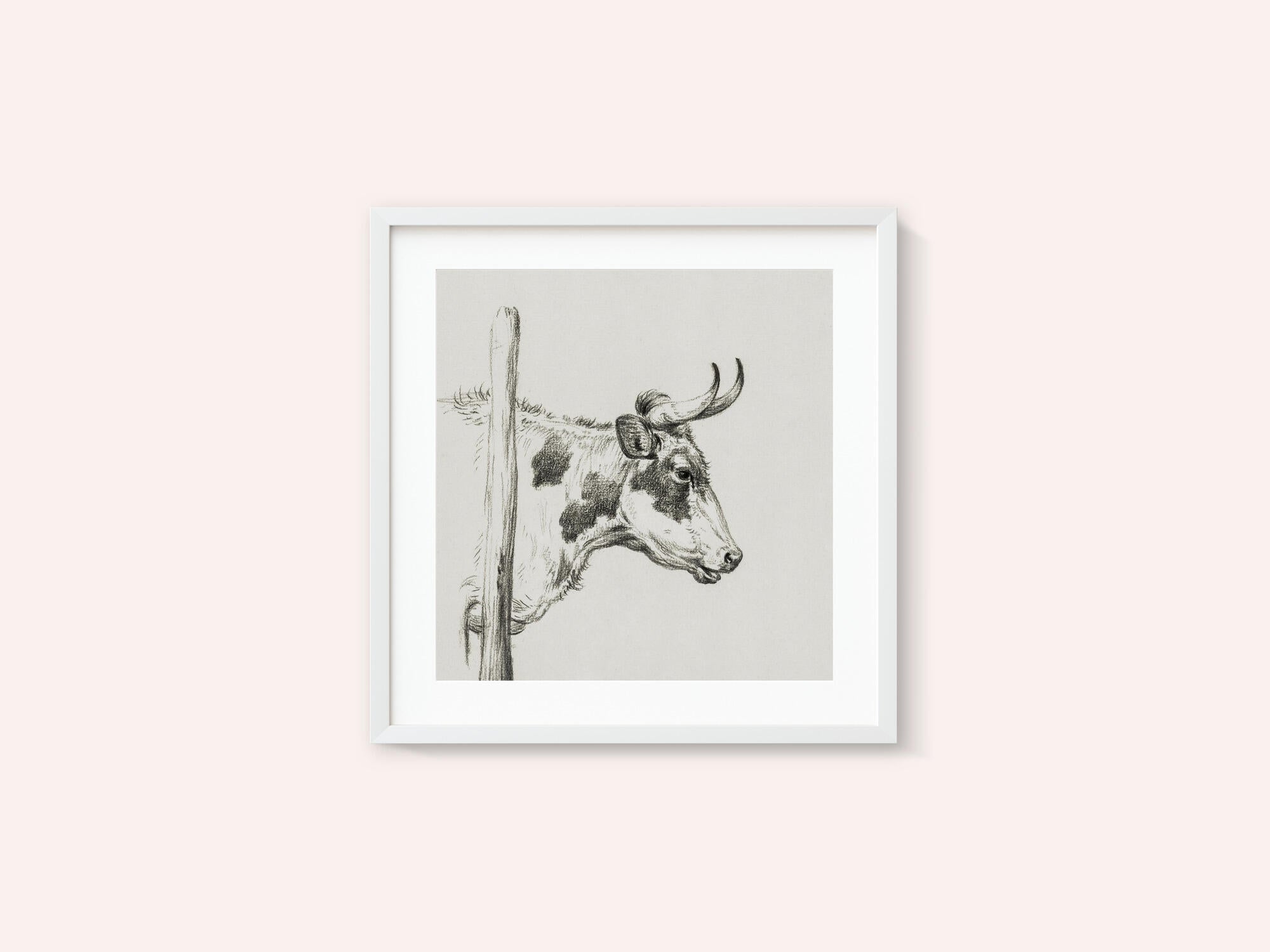Head of a Cow, To the Right (1820)