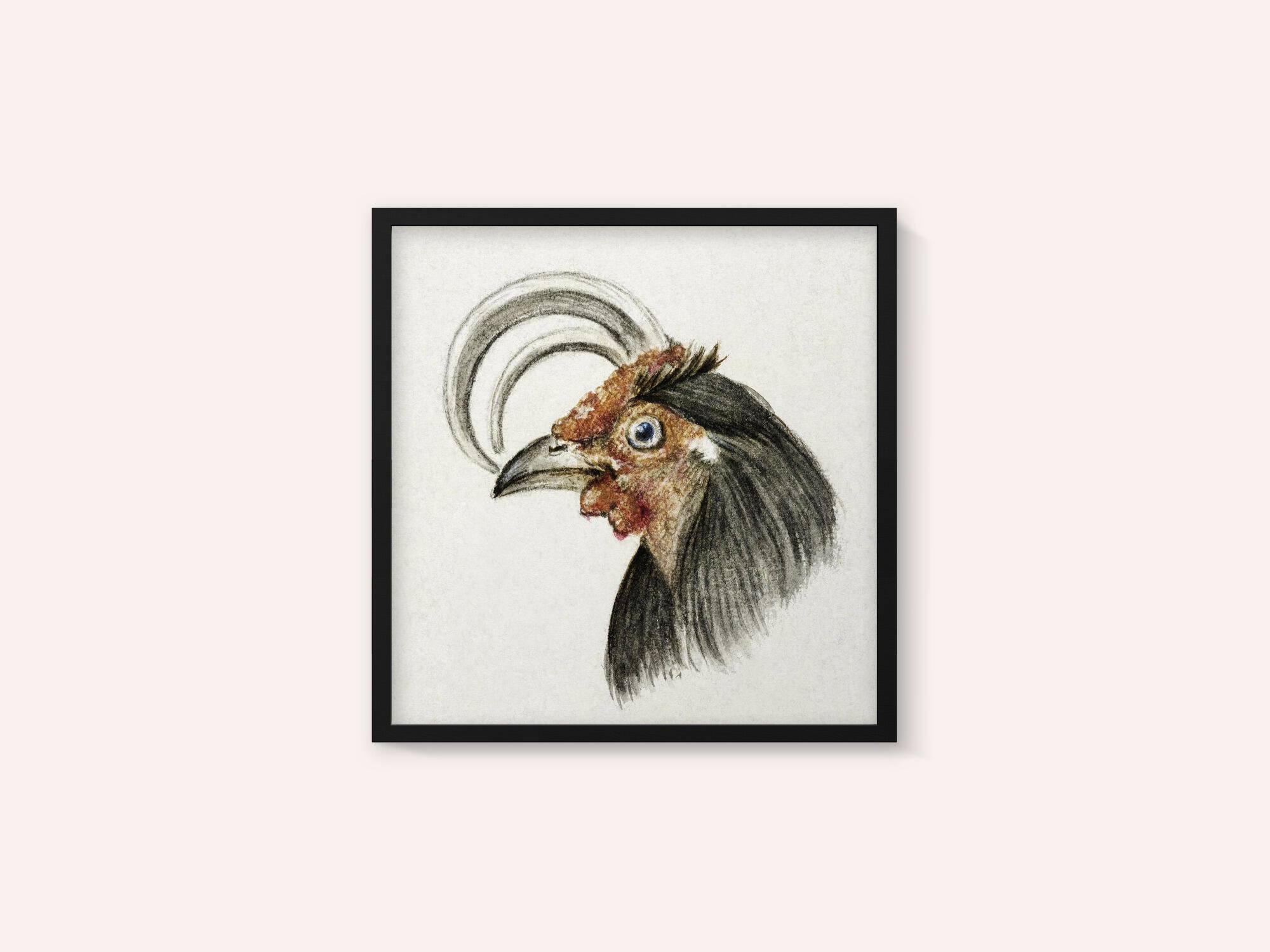 Head of a Rooster (1816)