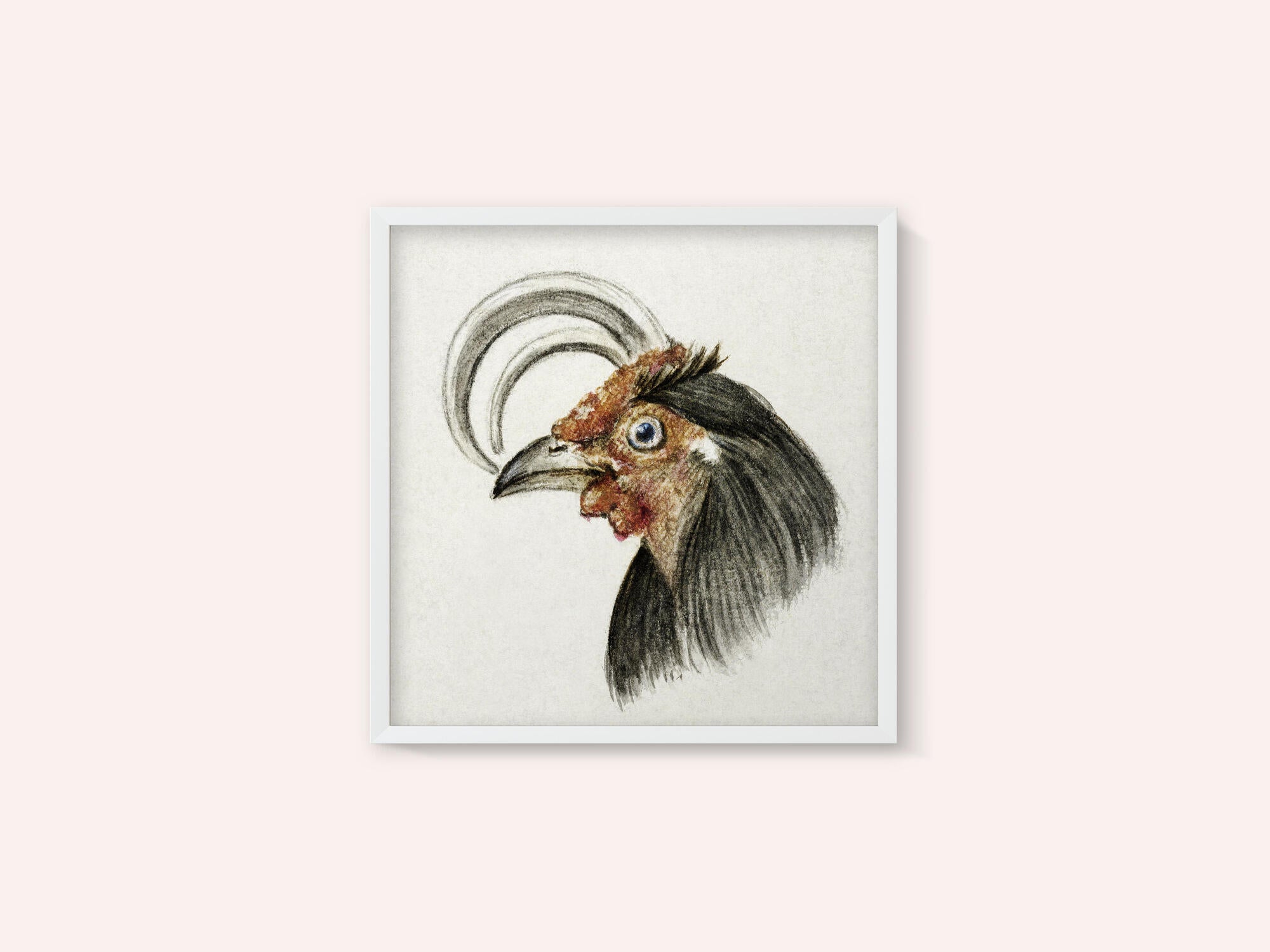 Head of a Rooster (1816)