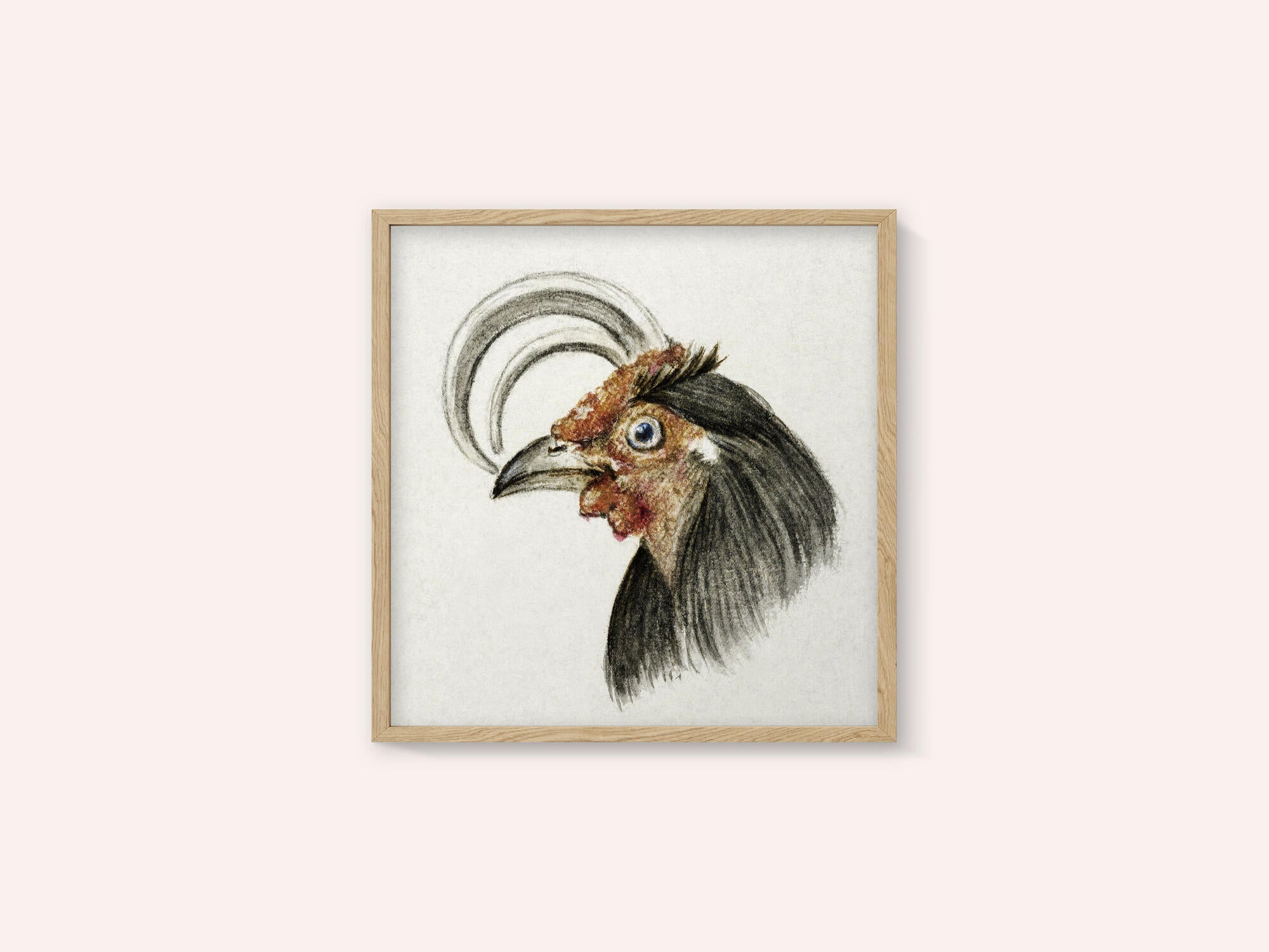 Head of a Rooster (1816)