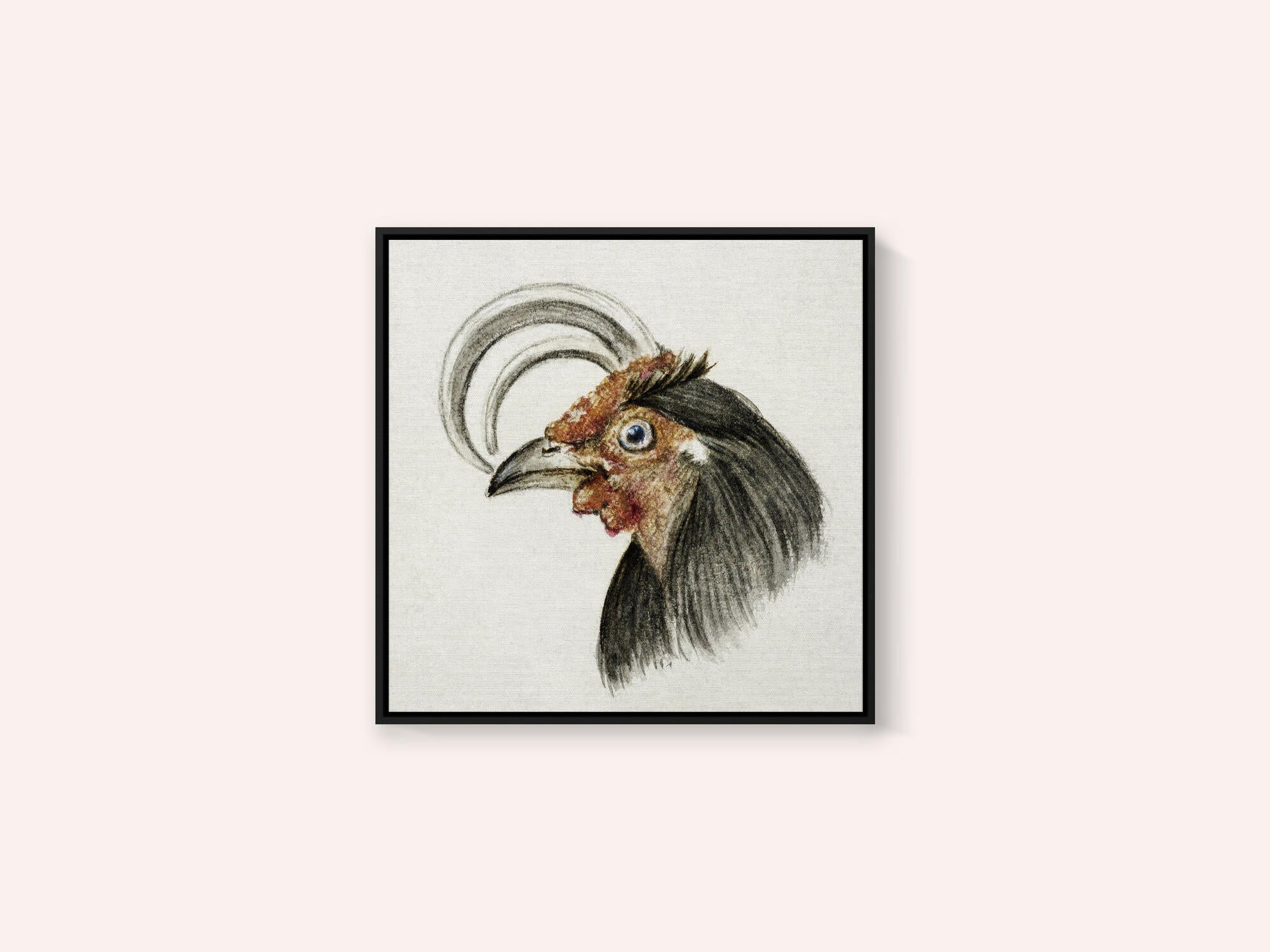 Head of a Rooster (1816)