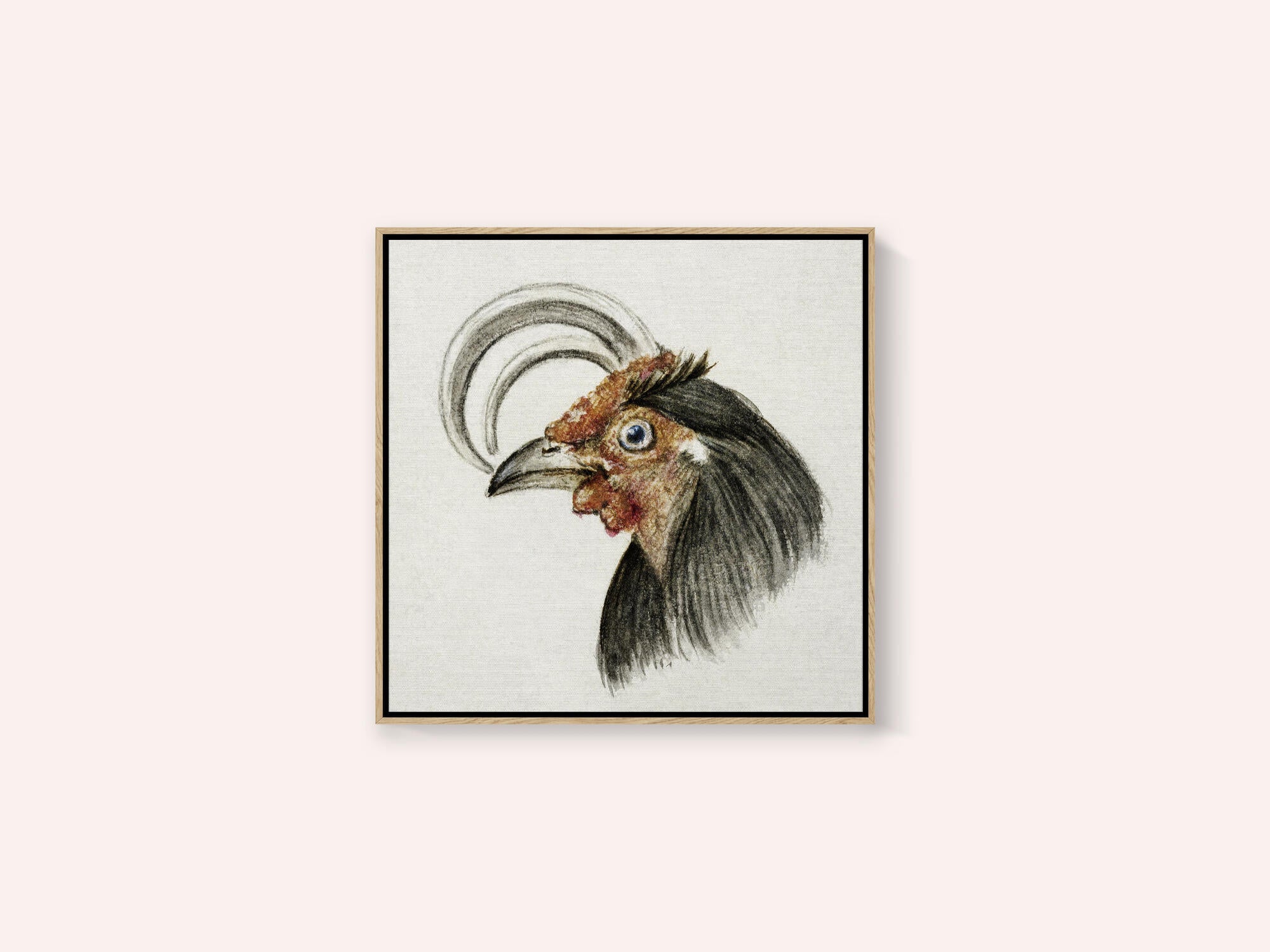 Head of a Rooster (1816)