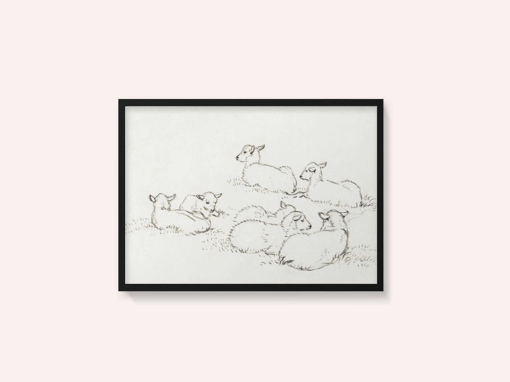 Six Lying Lambs (1820)