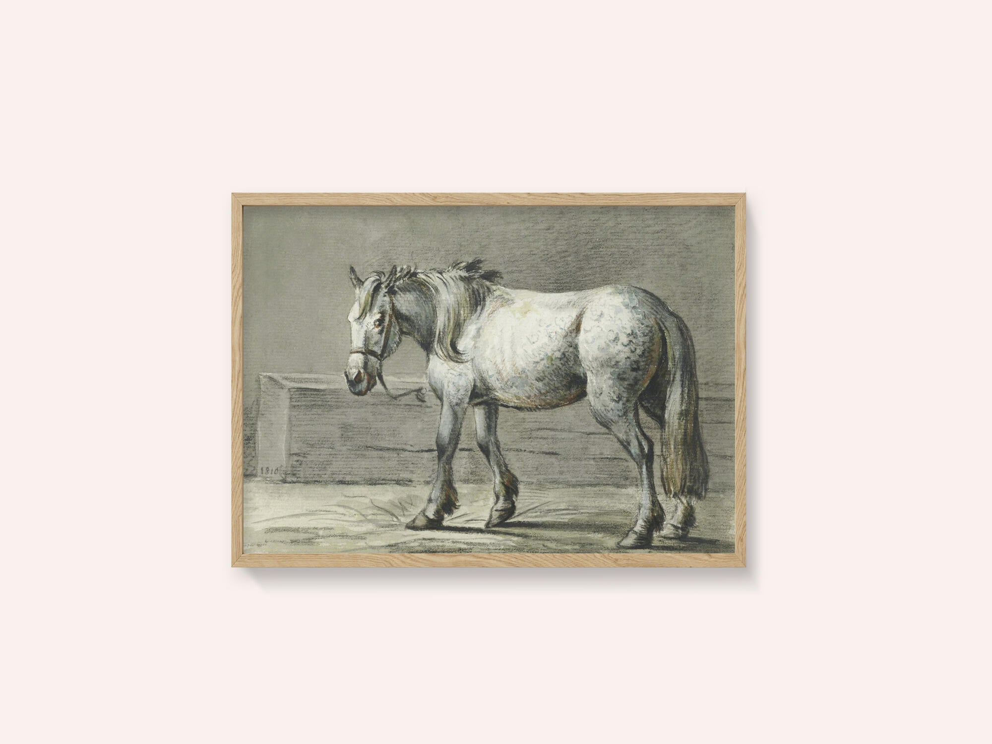 Standing Horse (1810   1816) By Jean Bernard