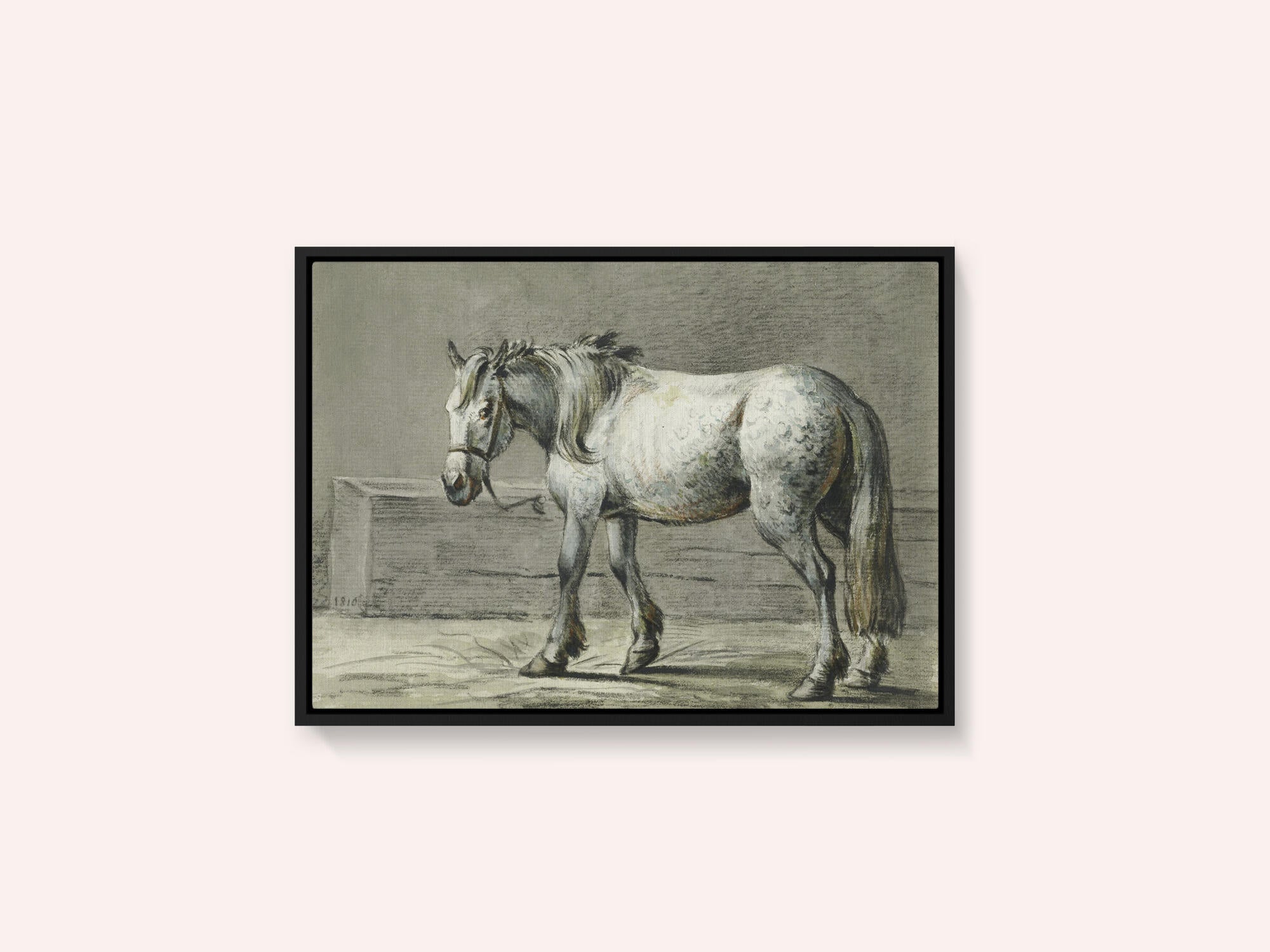 Standing Horse (1810   1816) By Jean Bernard