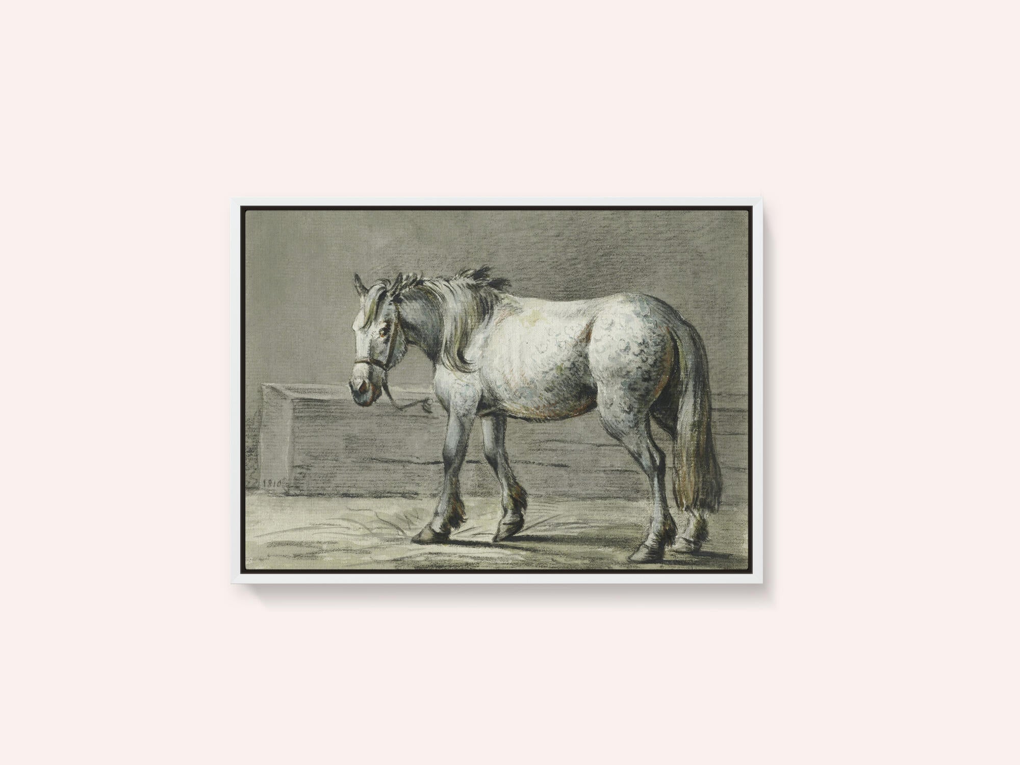 Standing Horse (1810   1816) By Jean Bernard