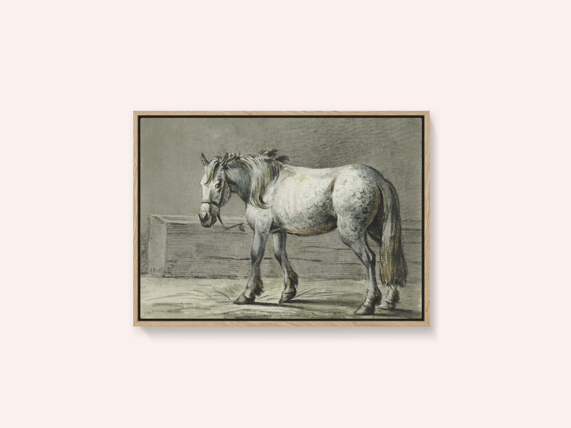 Standing Horse (1810   1816) By Jean Bernard