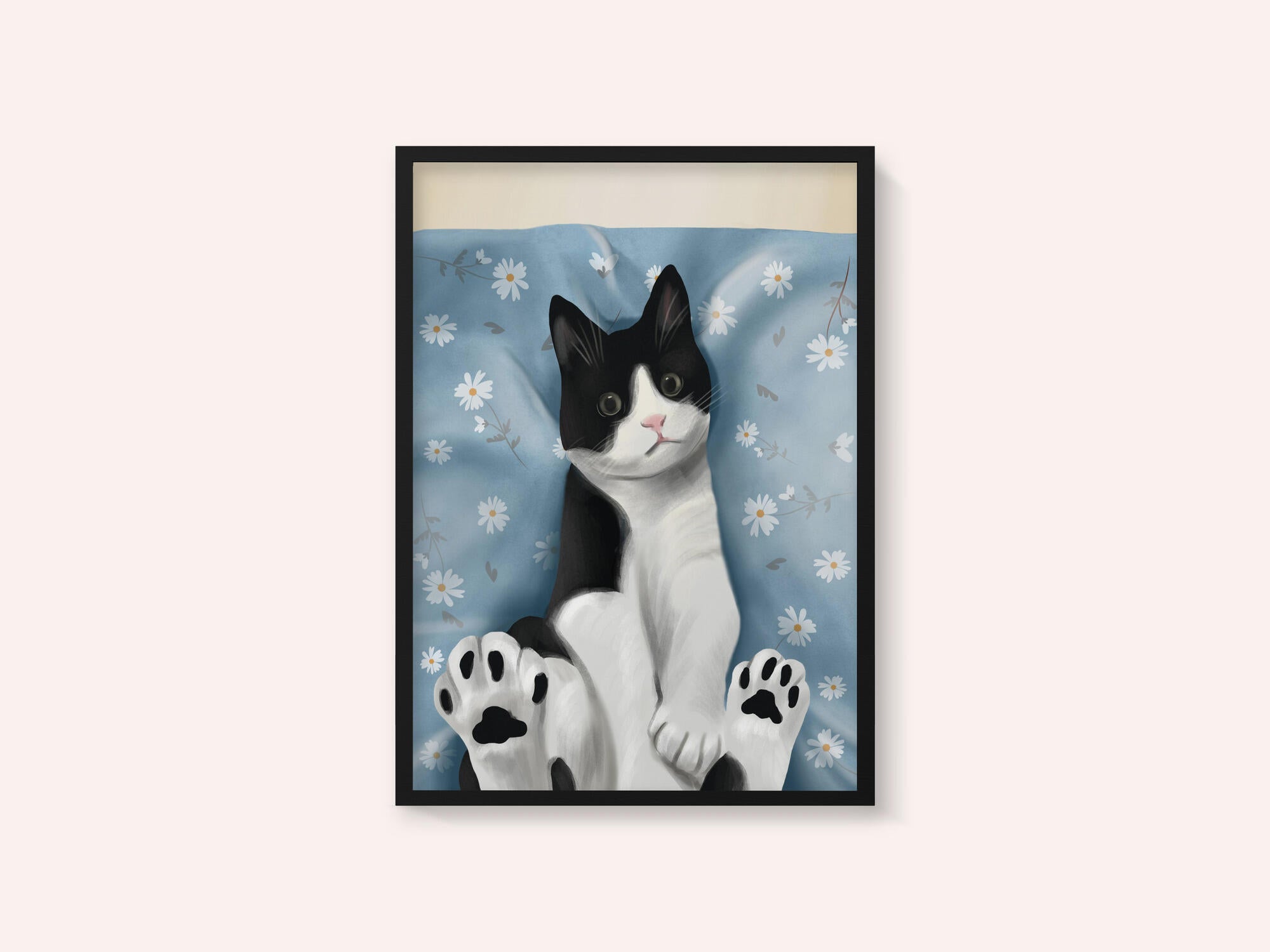 Cute Tuxedo Cat