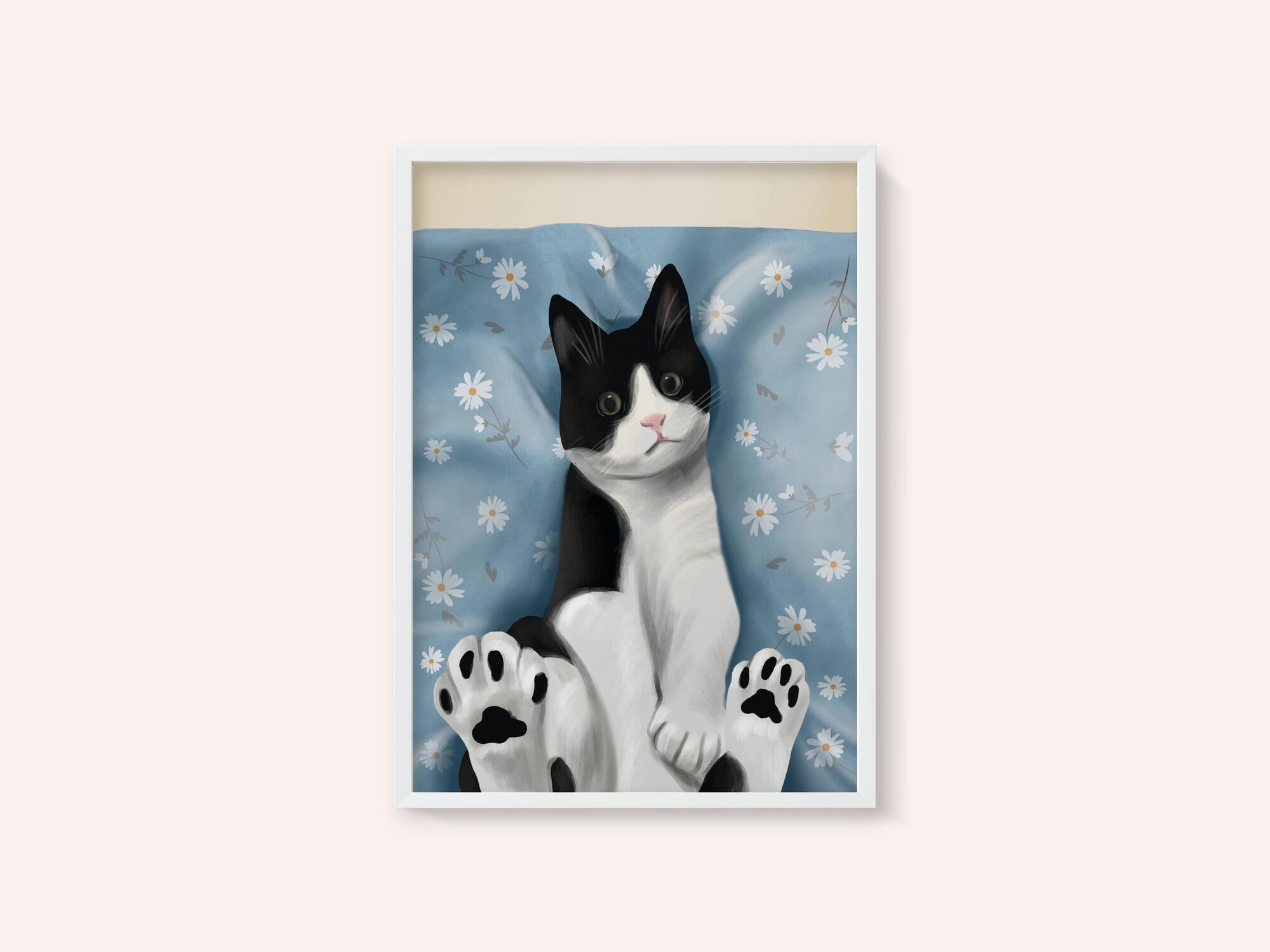 Cute Tuxedo Cat