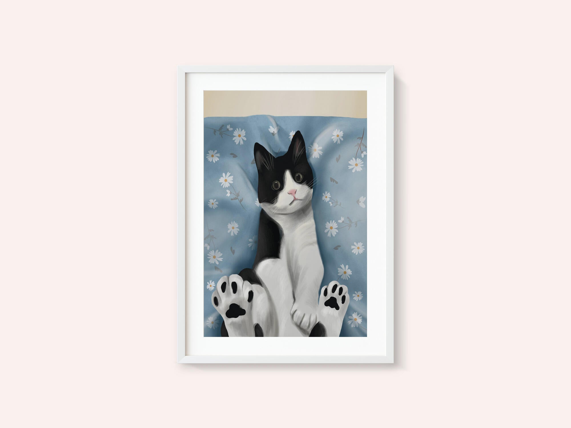 Cute Tuxedo Cat