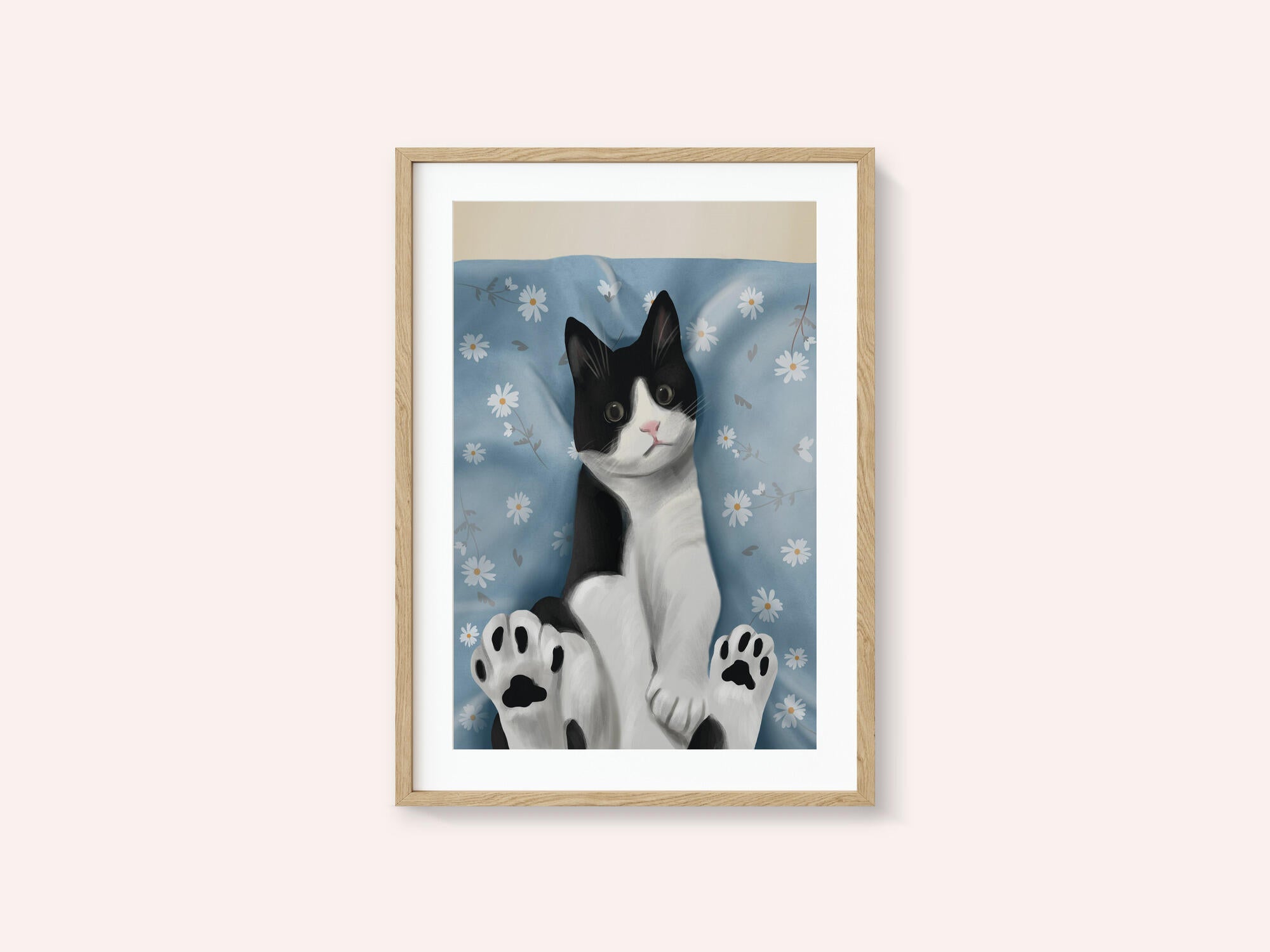 Cute Tuxedo Cat