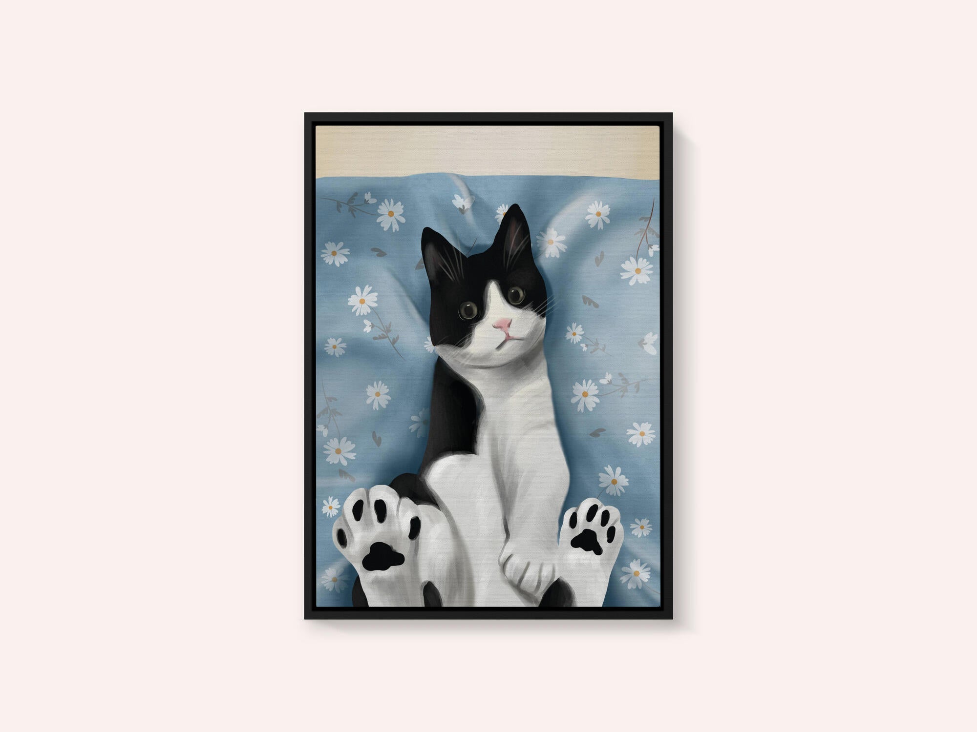 Cute Tuxedo Cat