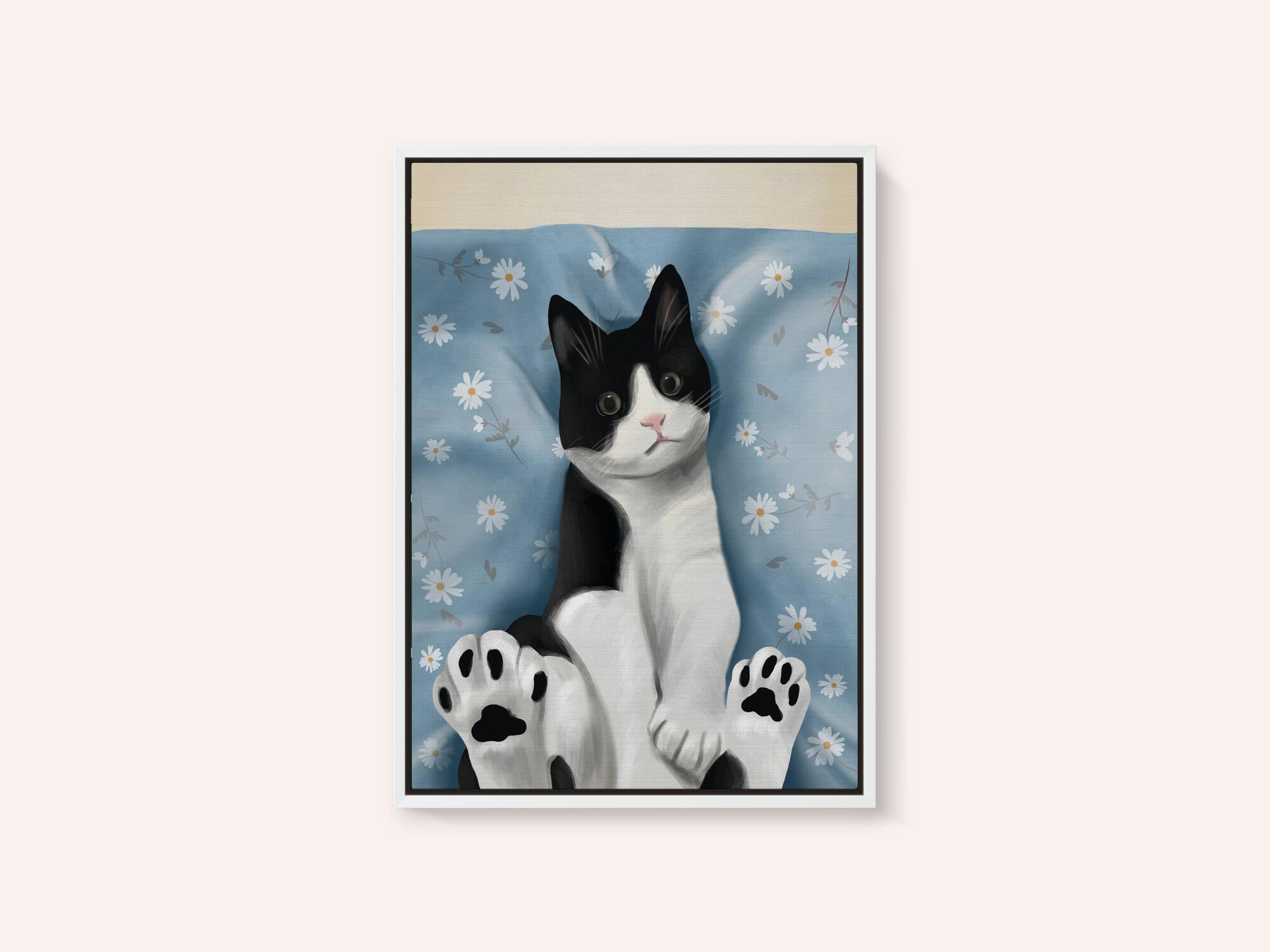 Cute Tuxedo Cat