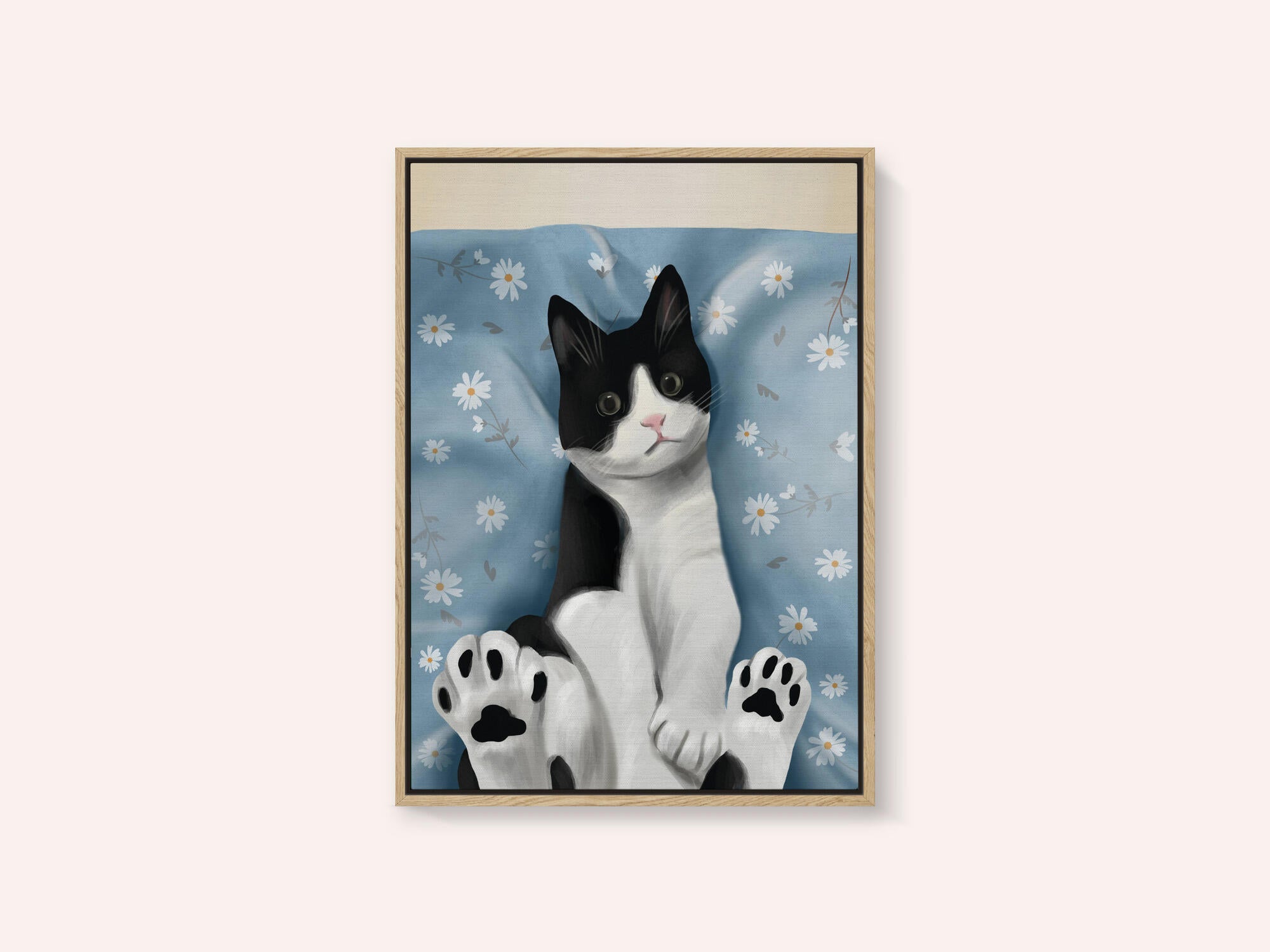 Cute Tuxedo Cat