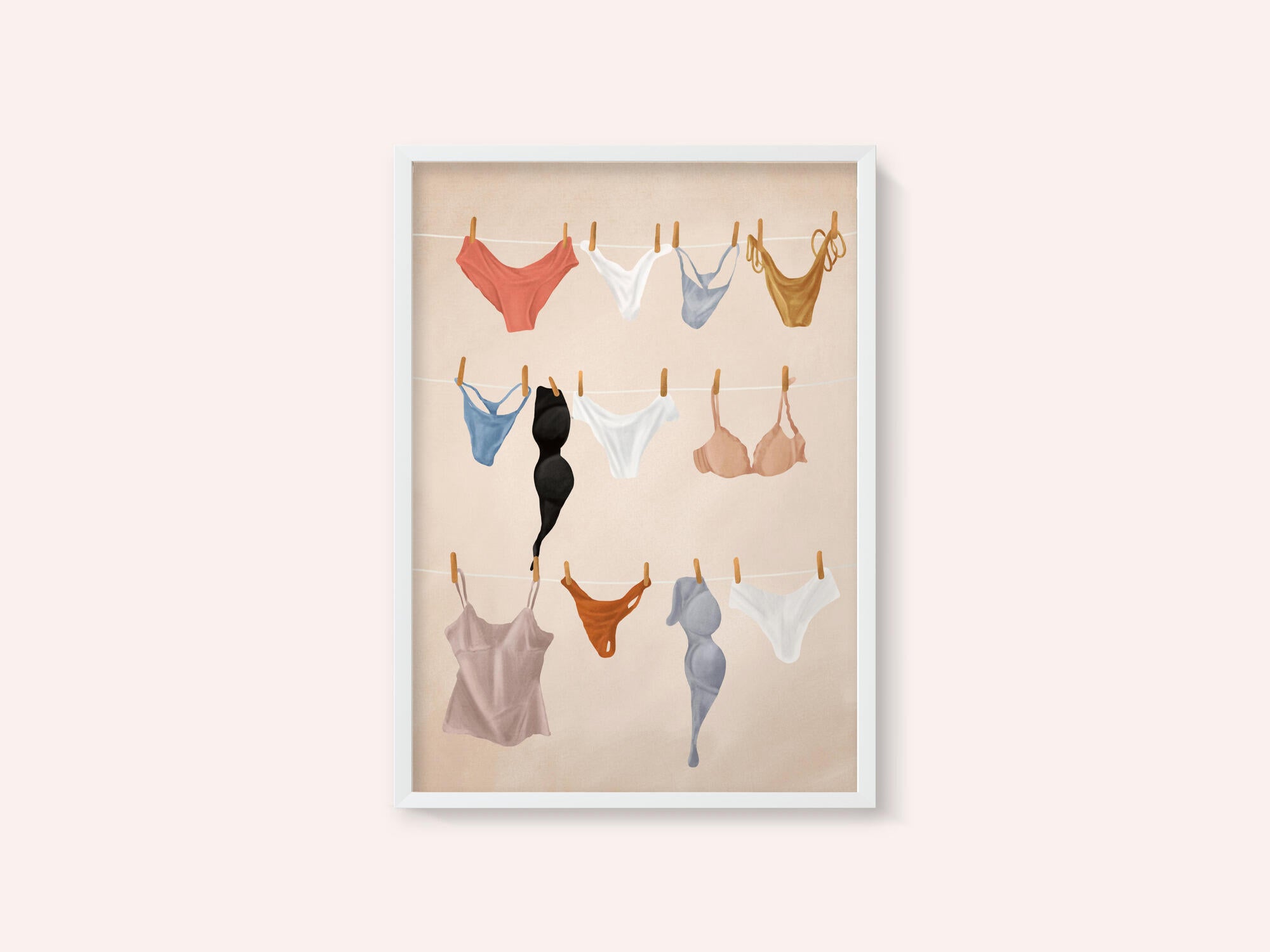 Lingerie On The Line