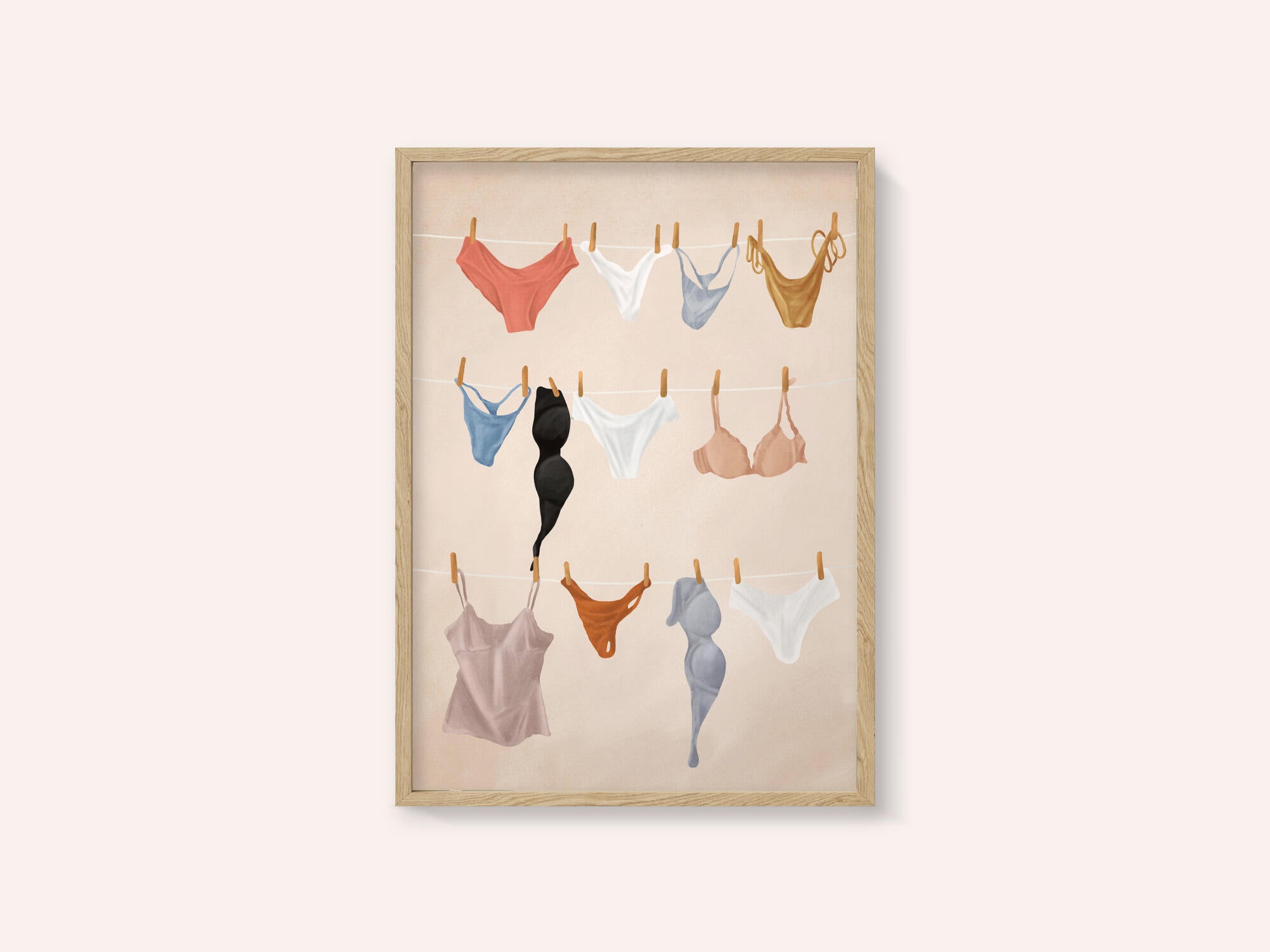Lingerie On The Line