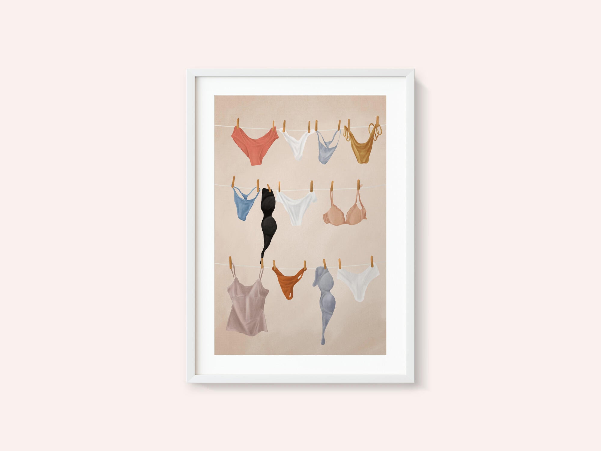 Lingerie On The Line