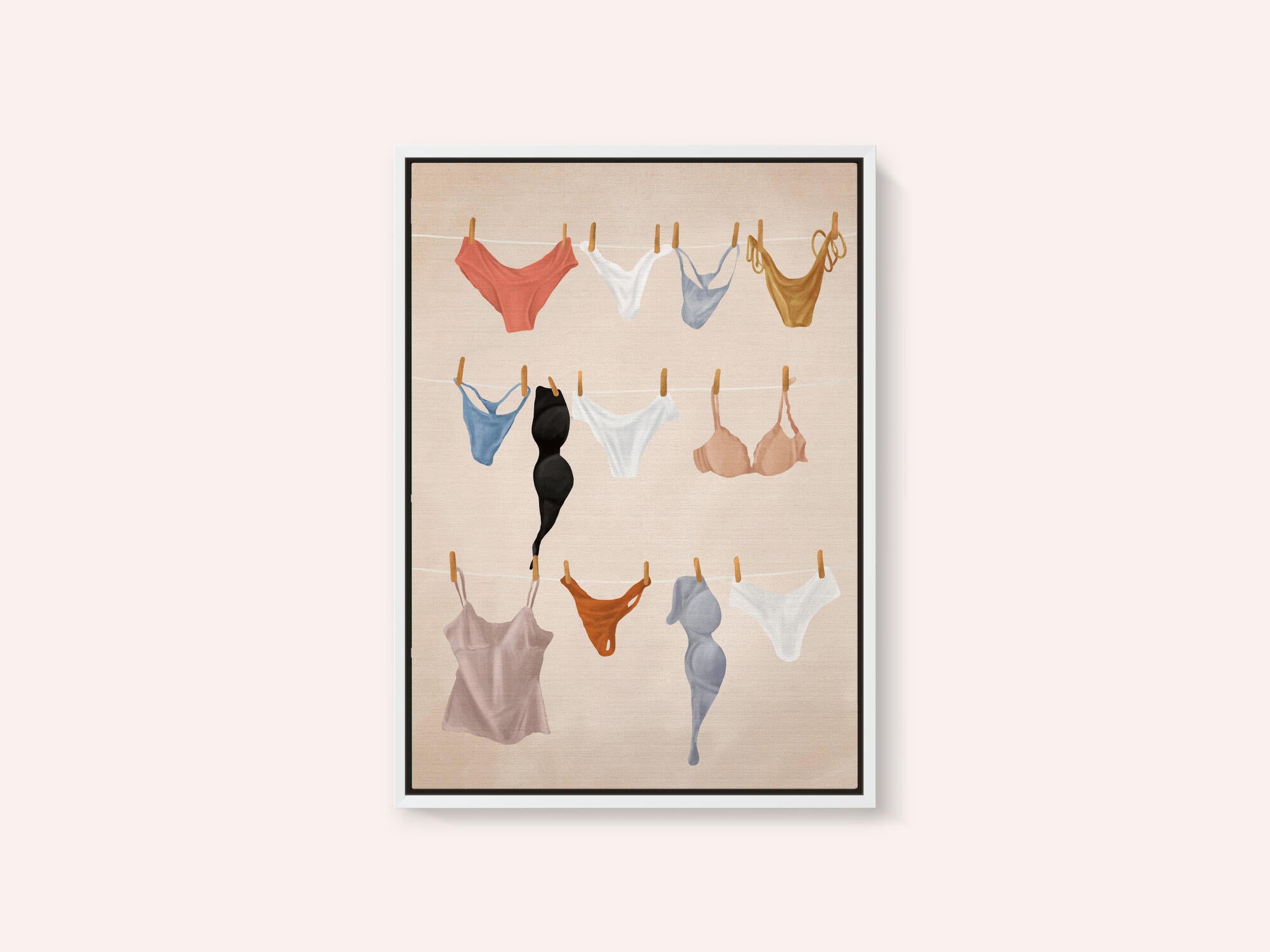 Lingerie On The Line