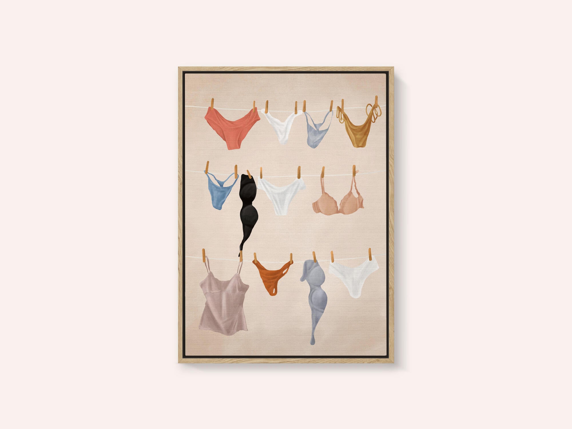 Lingerie On The Line
