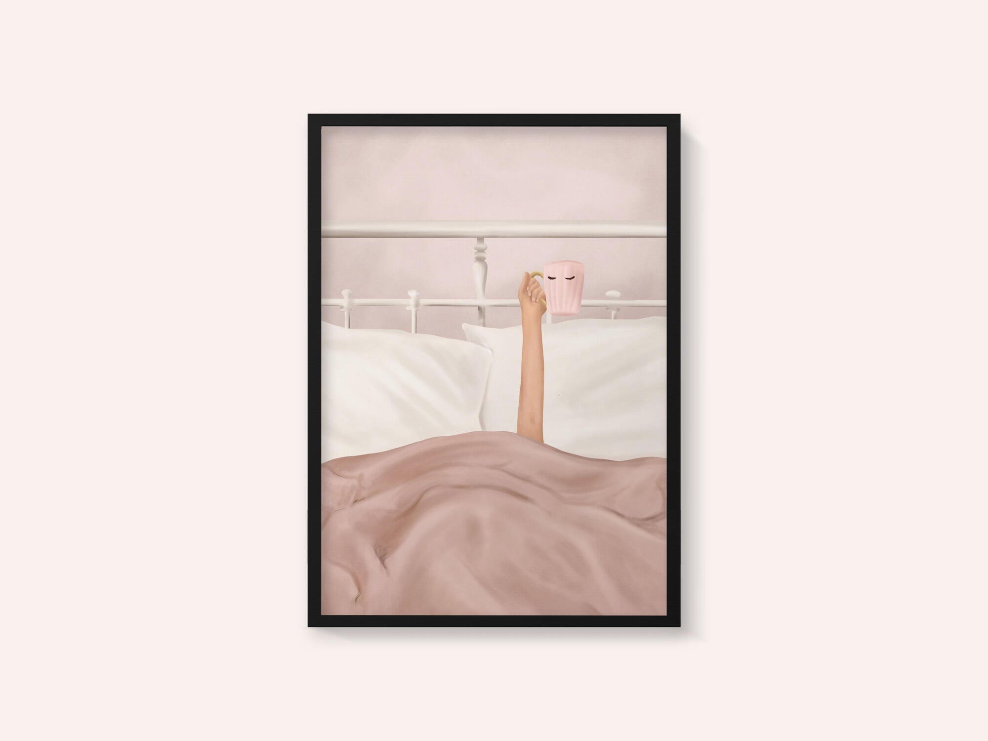 Morning Coffee In Bed