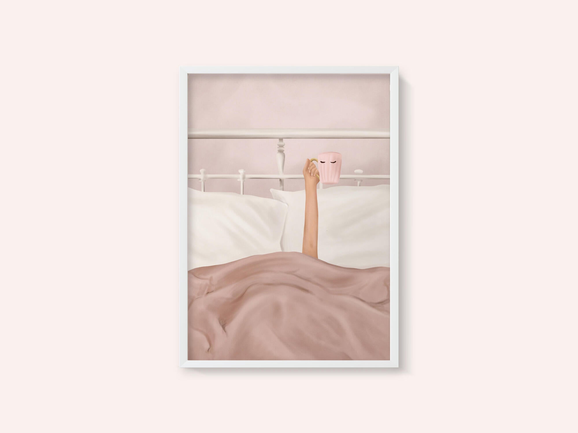 Morning Coffee In Bed