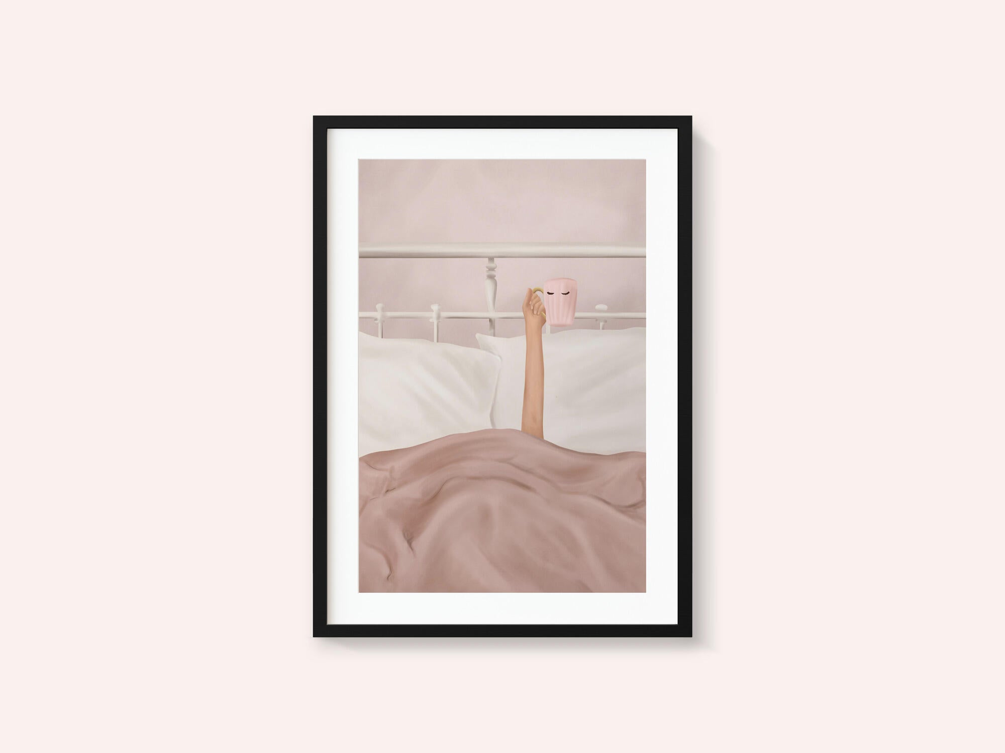 Morning Coffee In Bed