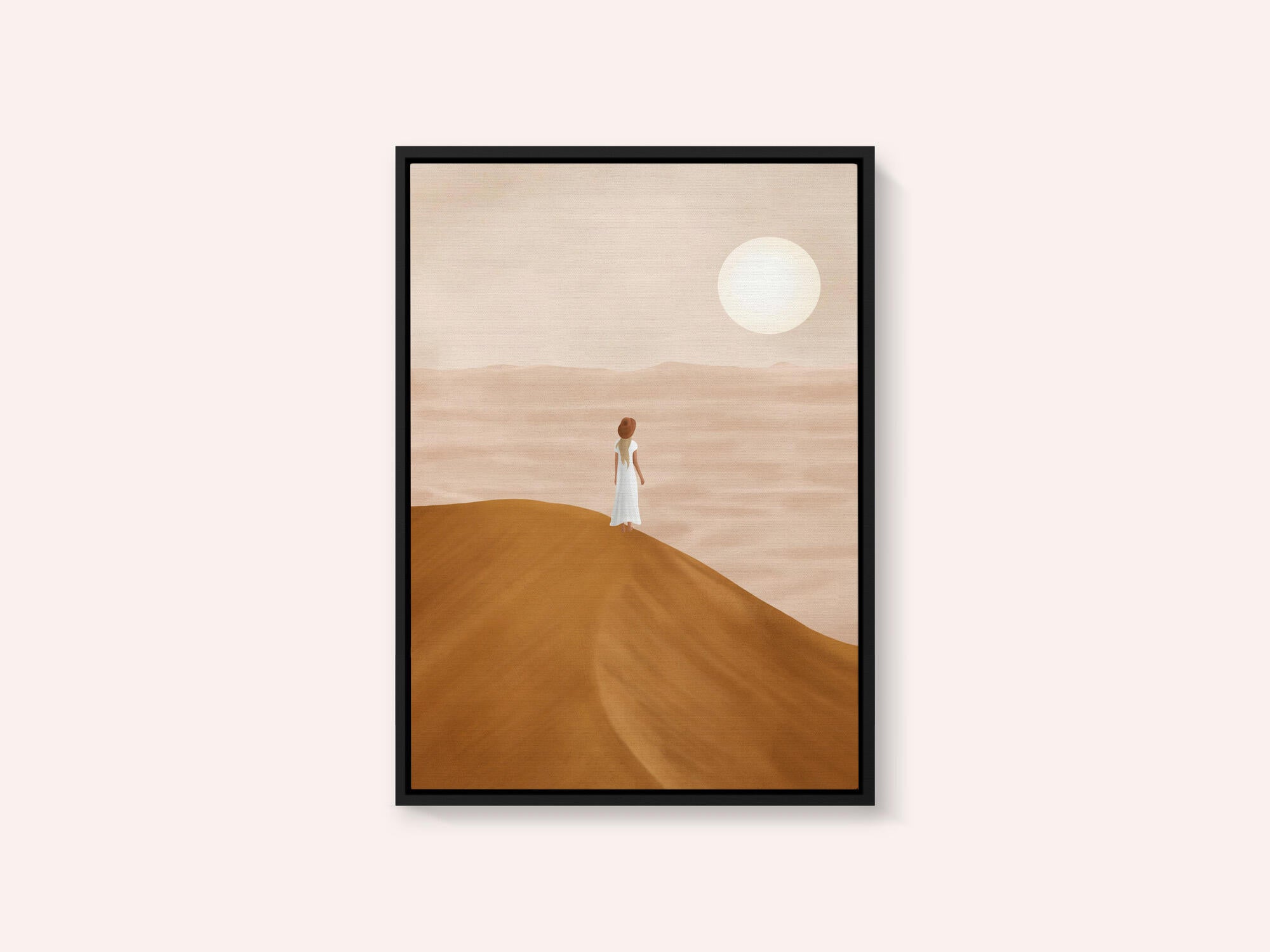 Solitary Desert Journey