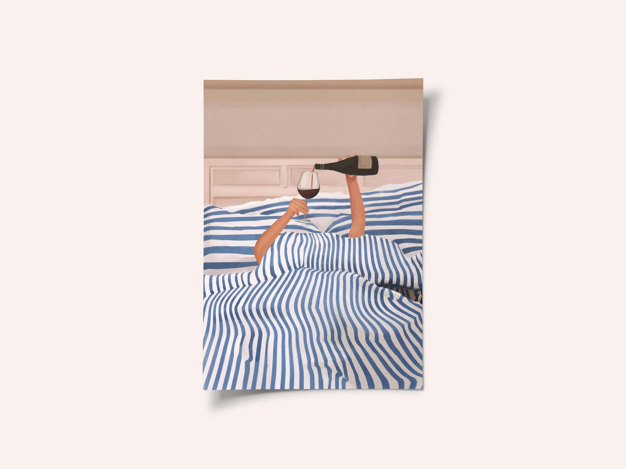 Wine In Bed