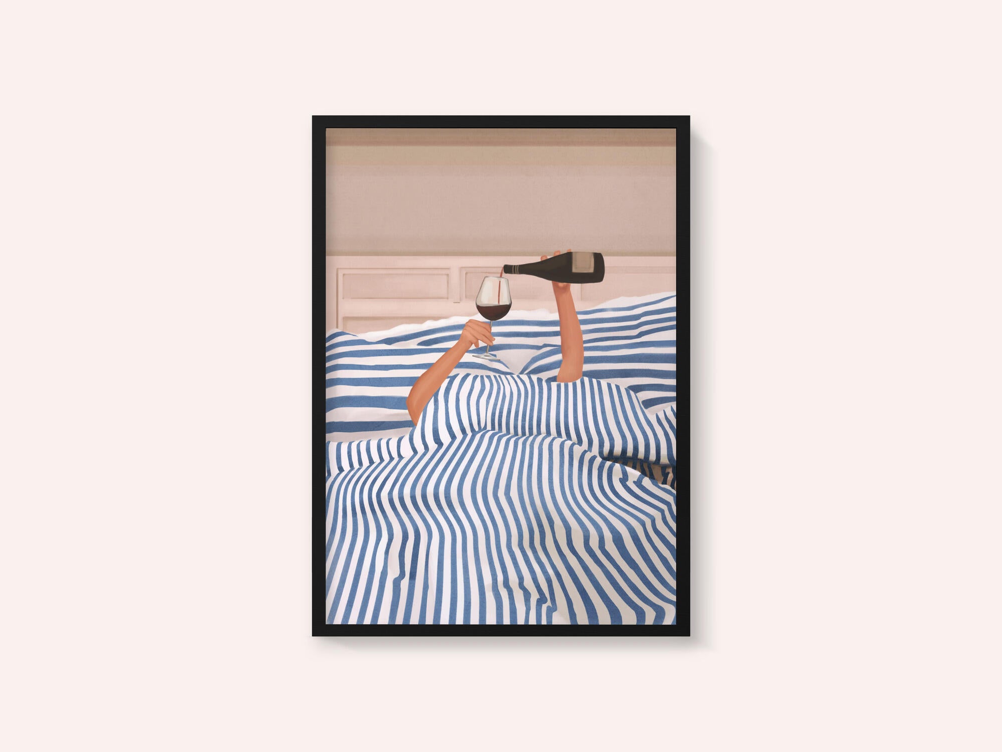 Wine In Bed