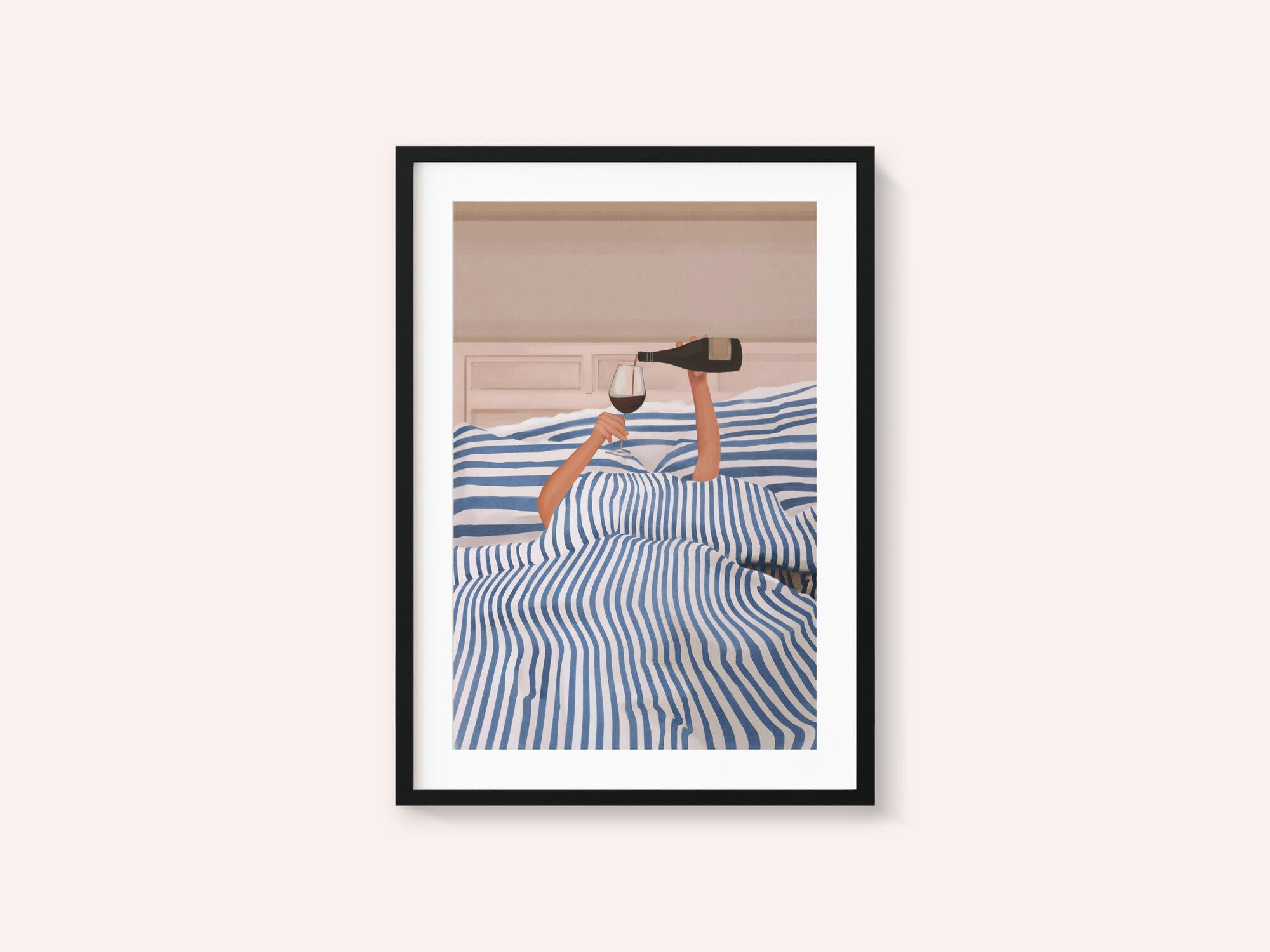 Wine In Bed