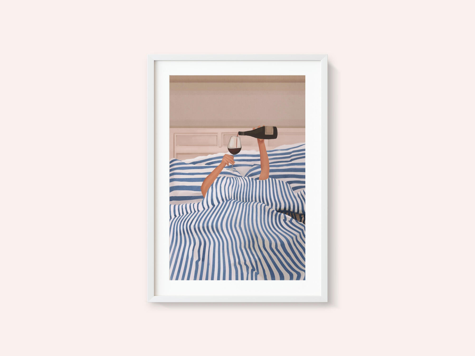 Wine In Bed