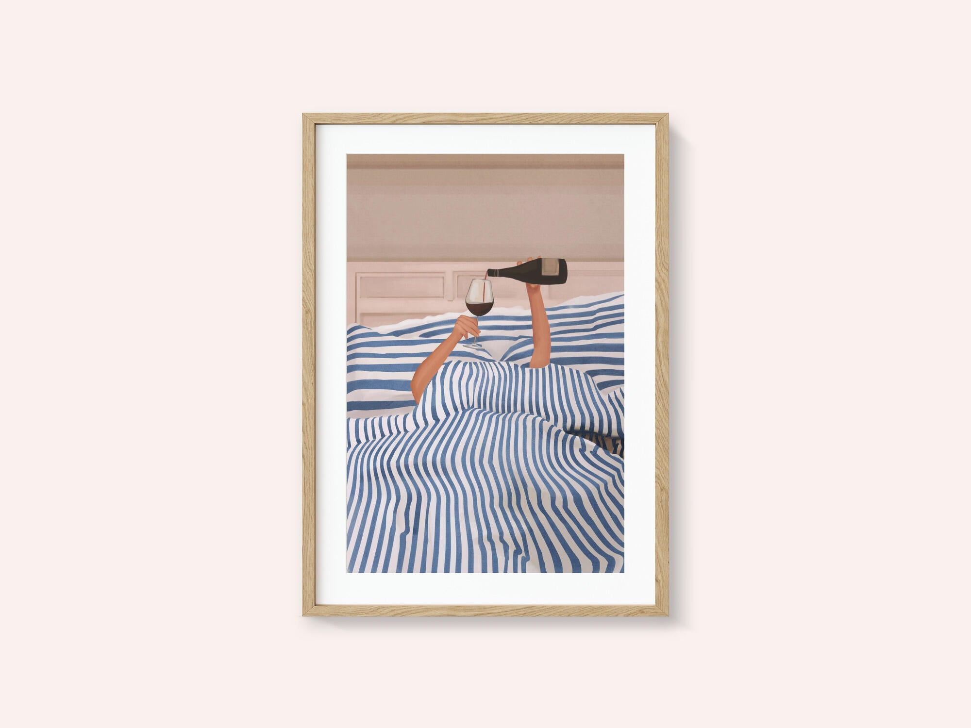 Wine In Bed