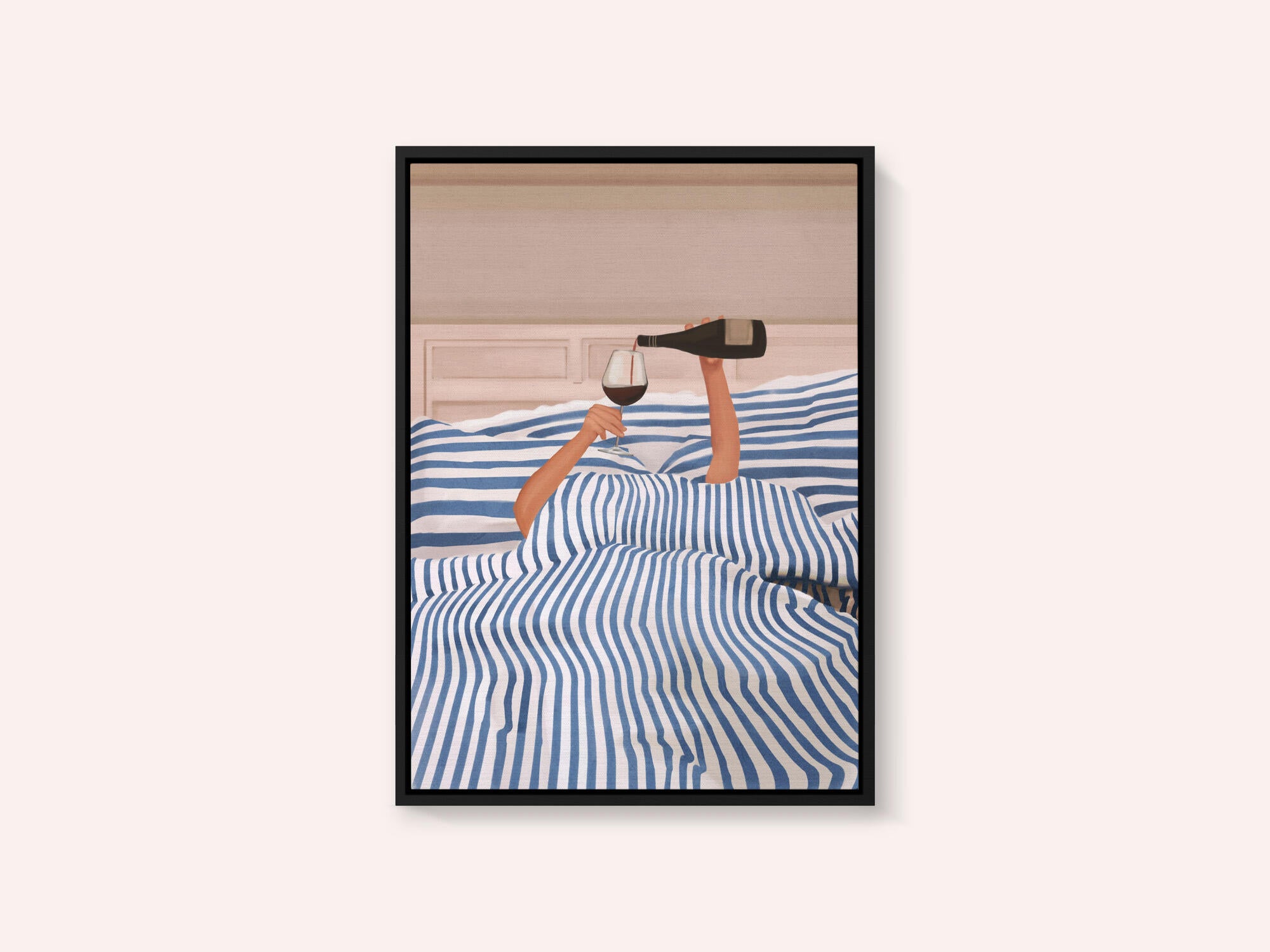 Wine In Bed