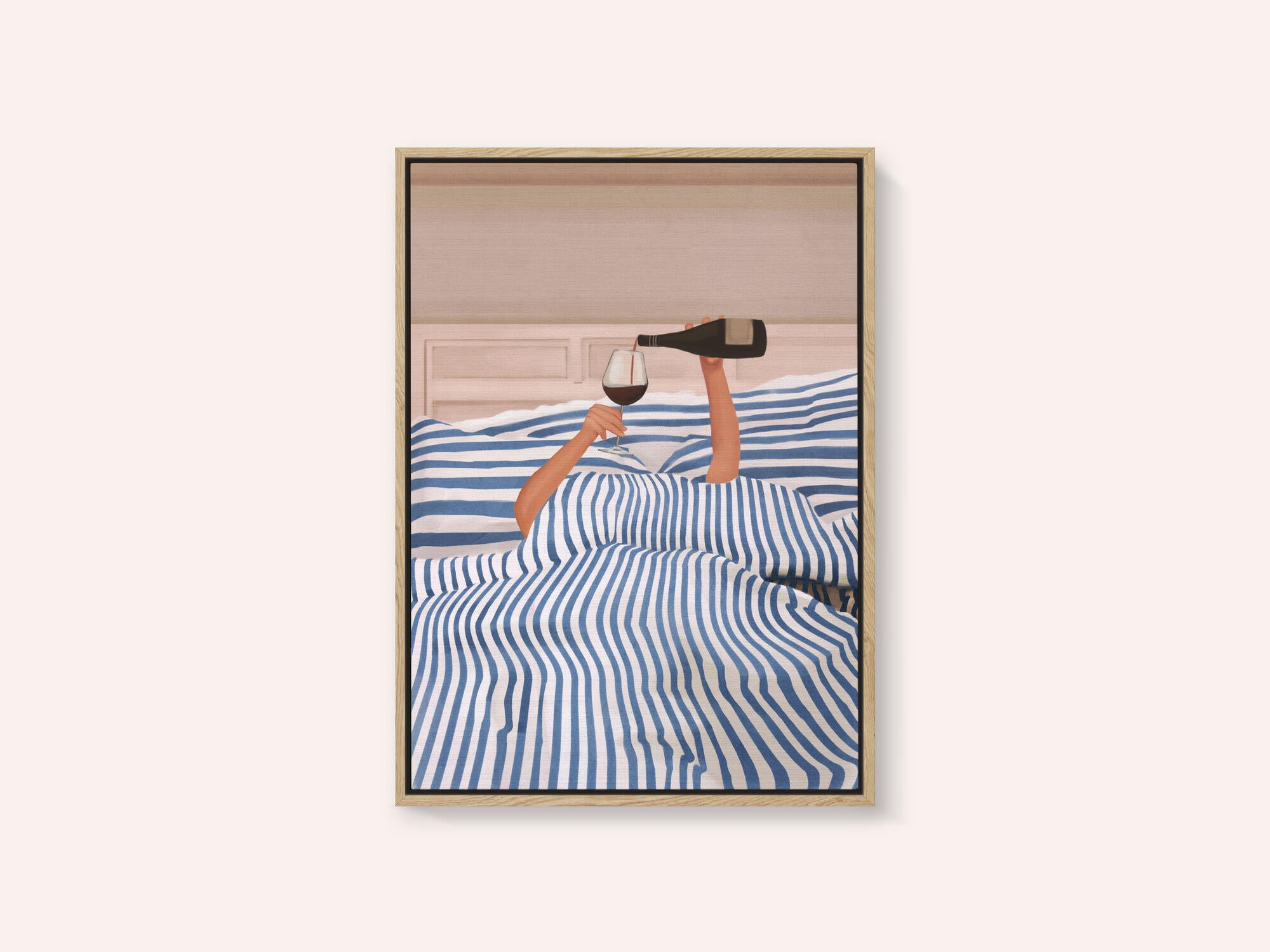 Wine In Bed
