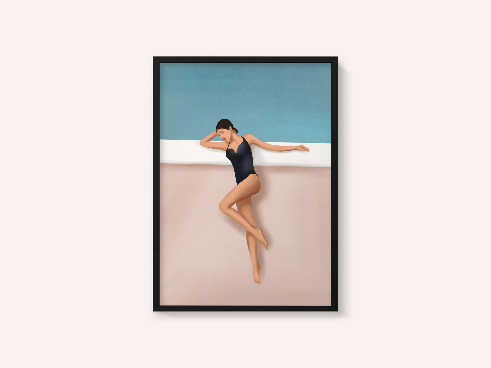 Chic Poolside Moment