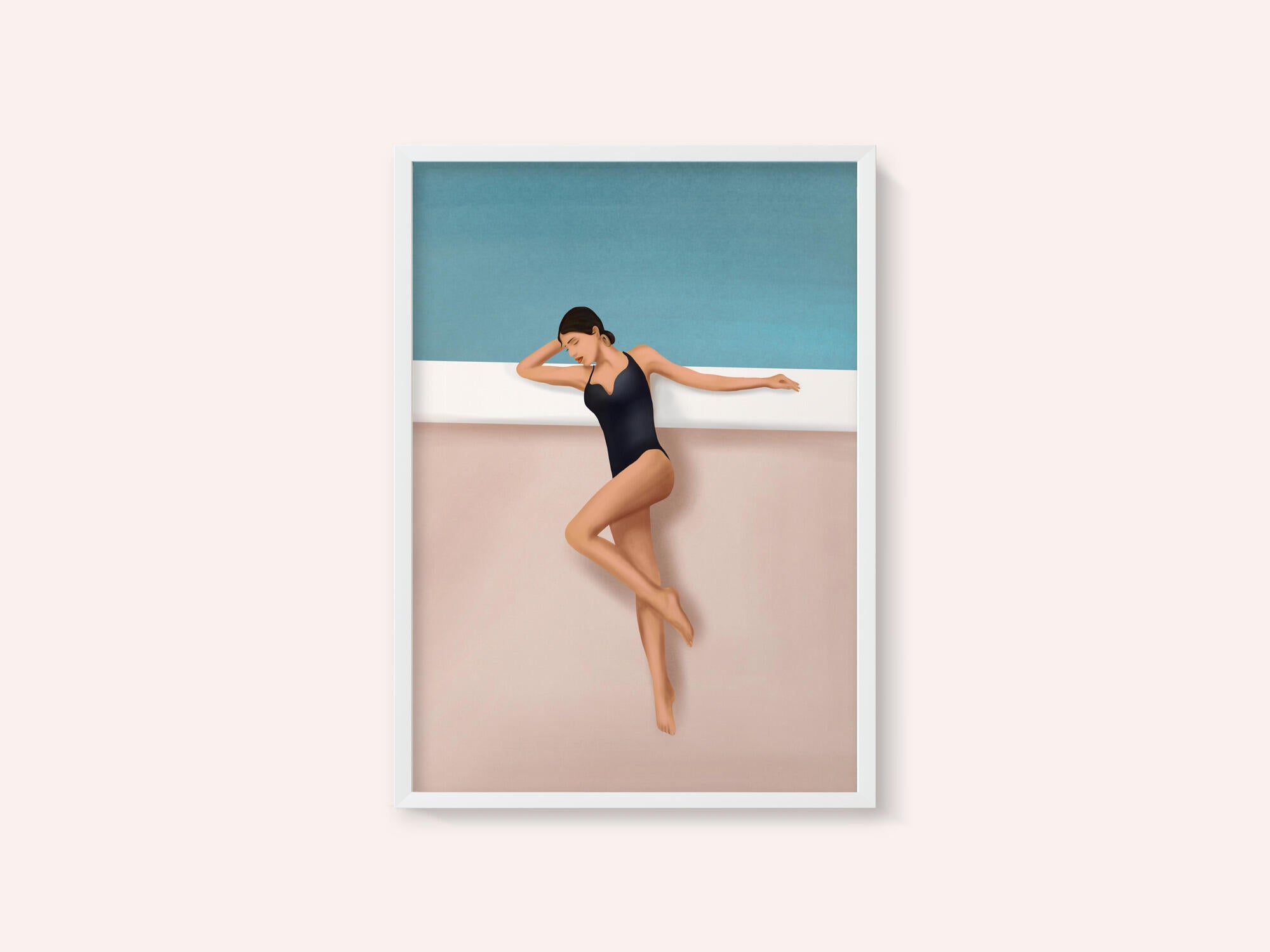 Chic Poolside Moment
