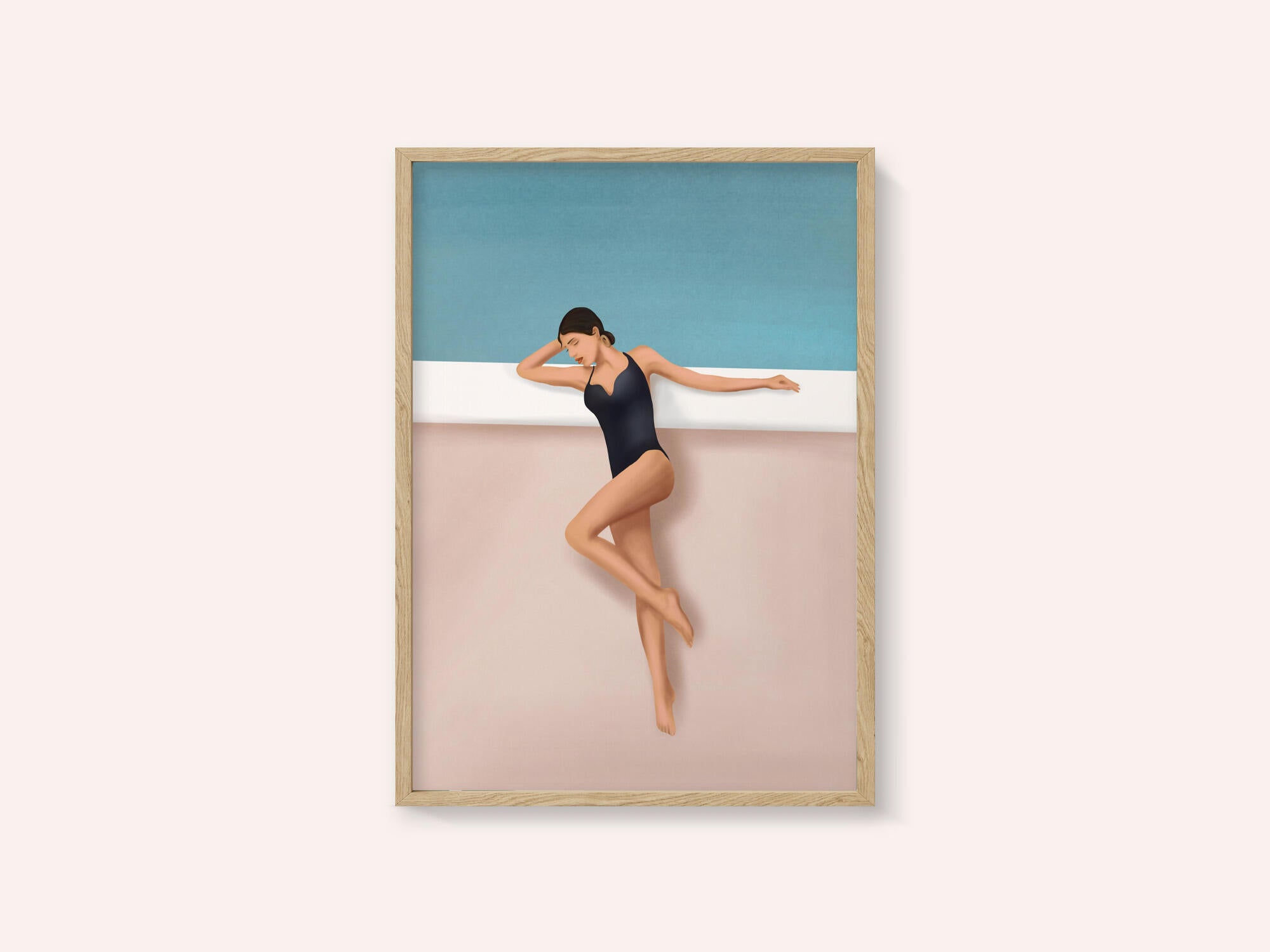 Chic Poolside Moment