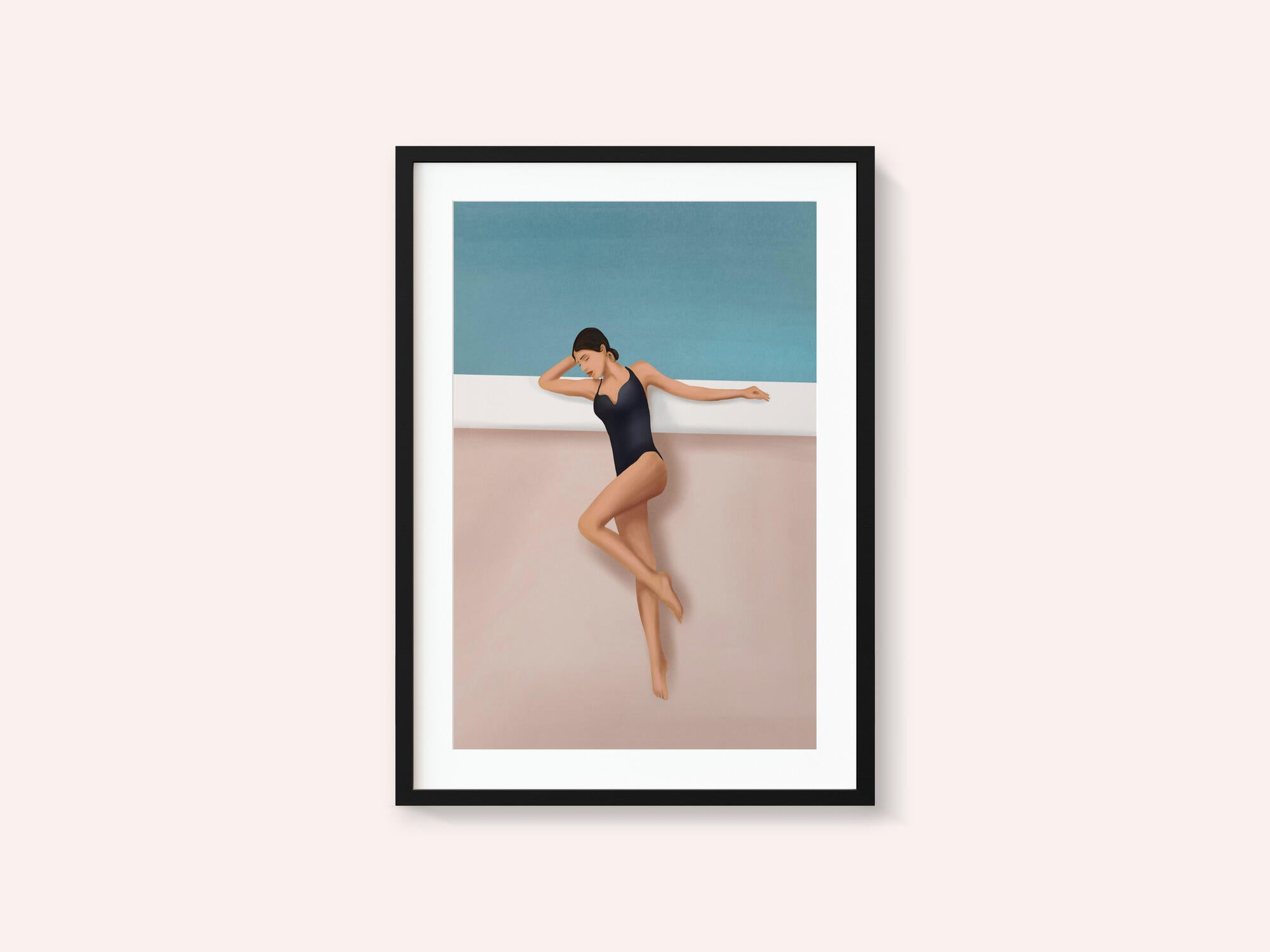 Chic Poolside Moment