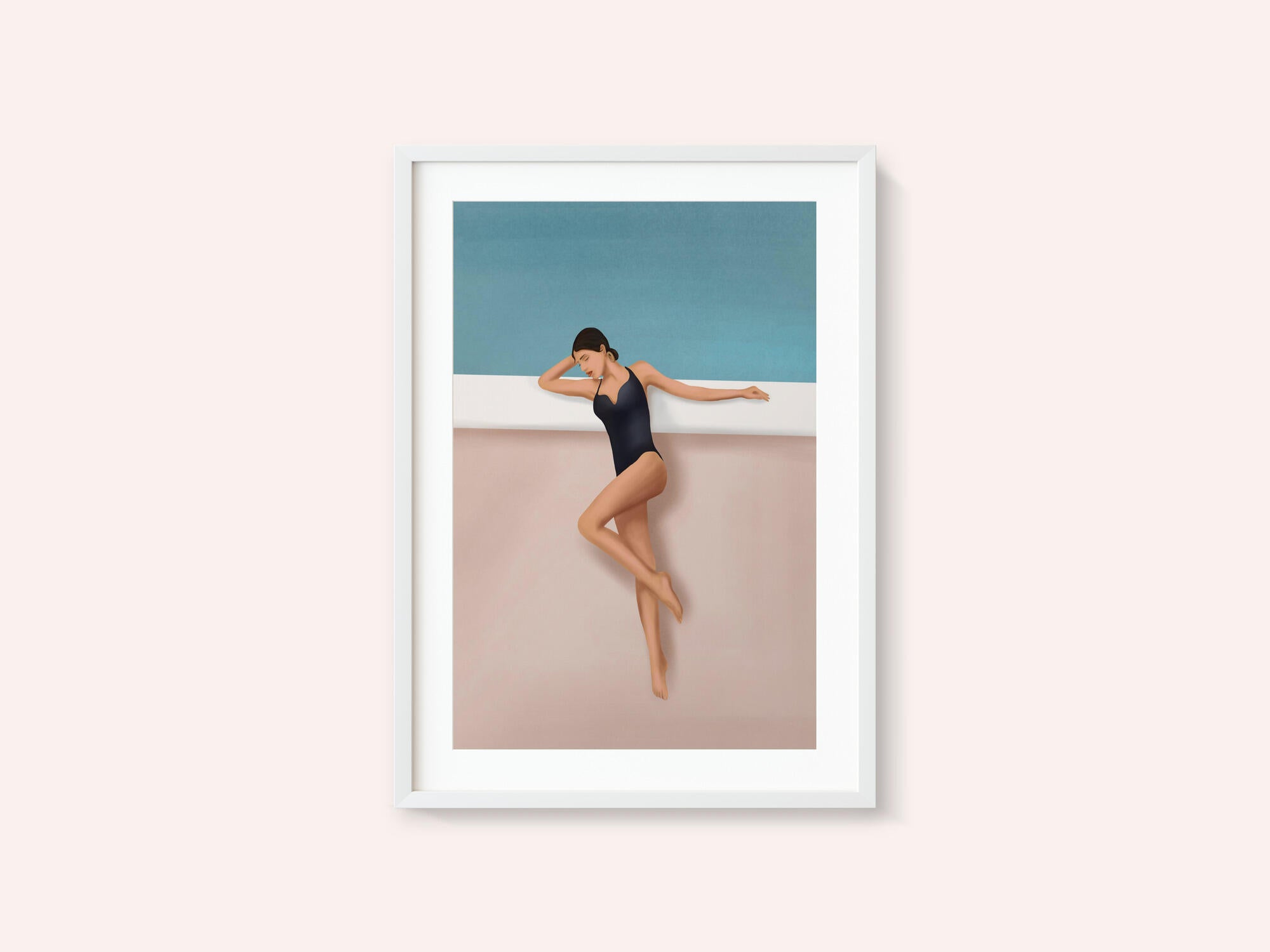 Chic Poolside Moment