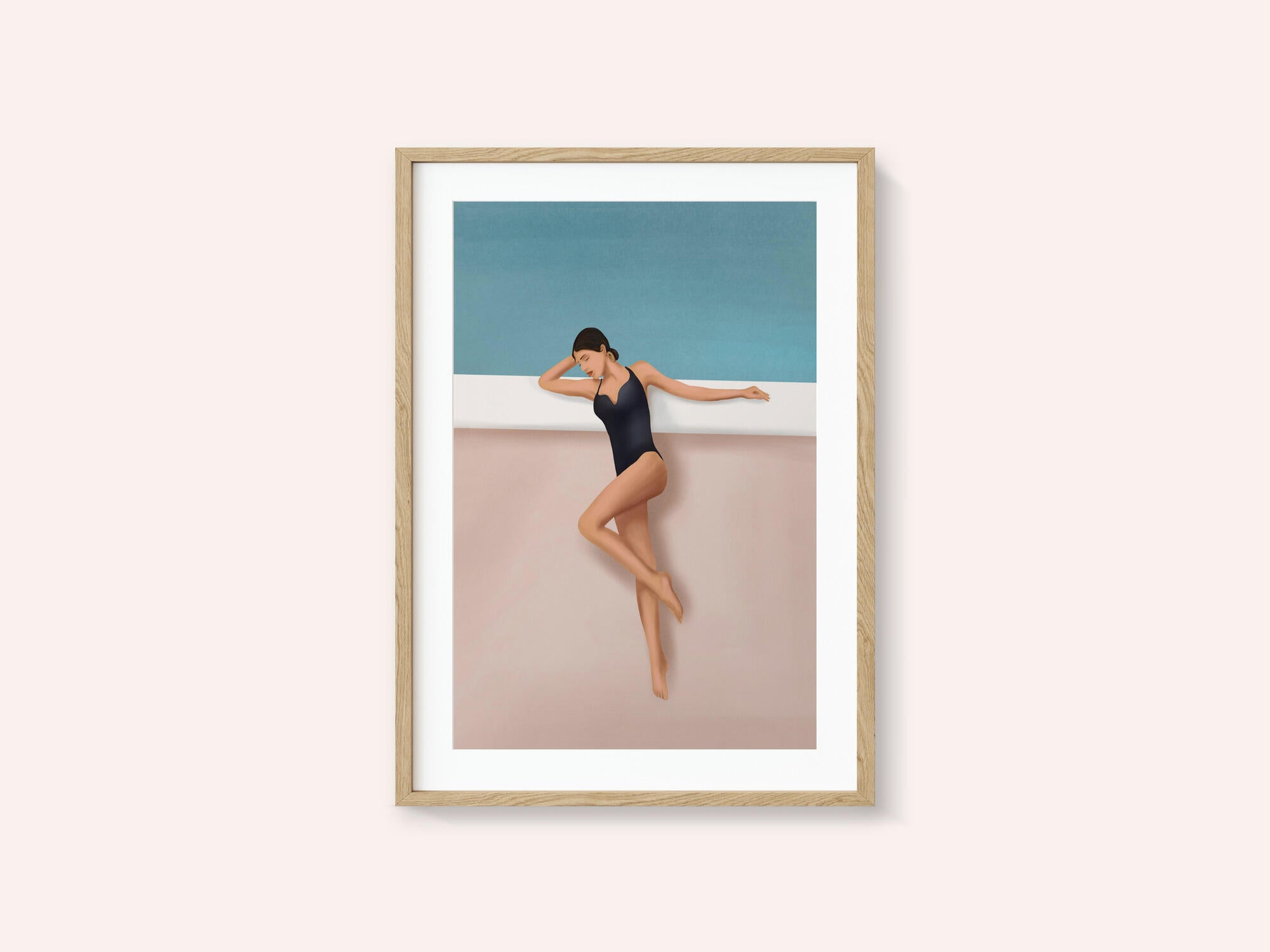 Chic Poolside Moment