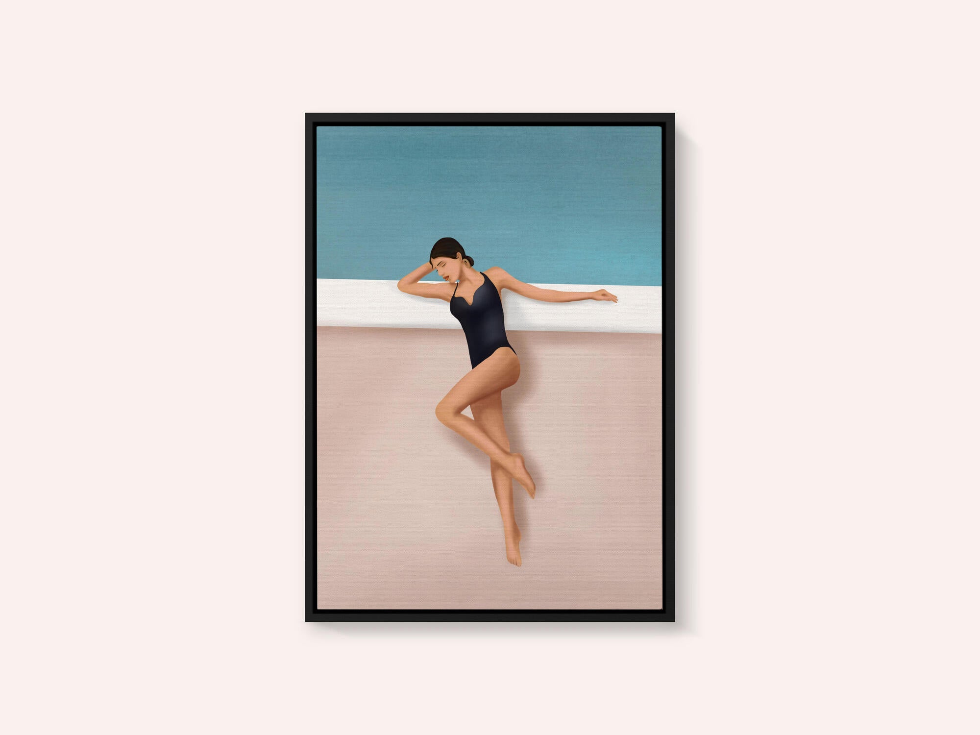 Chic Poolside Moment