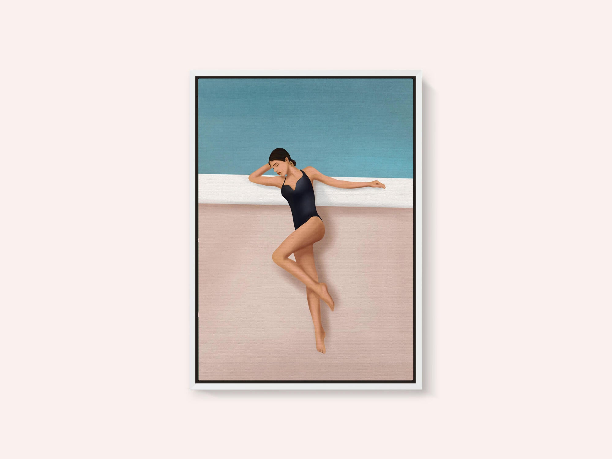 Chic Poolside Moment