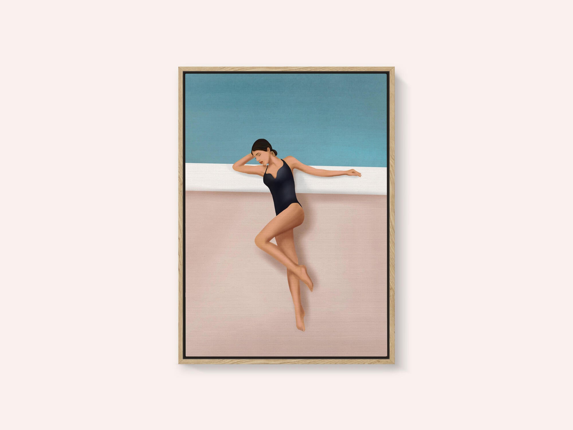 Chic Poolside Moment
