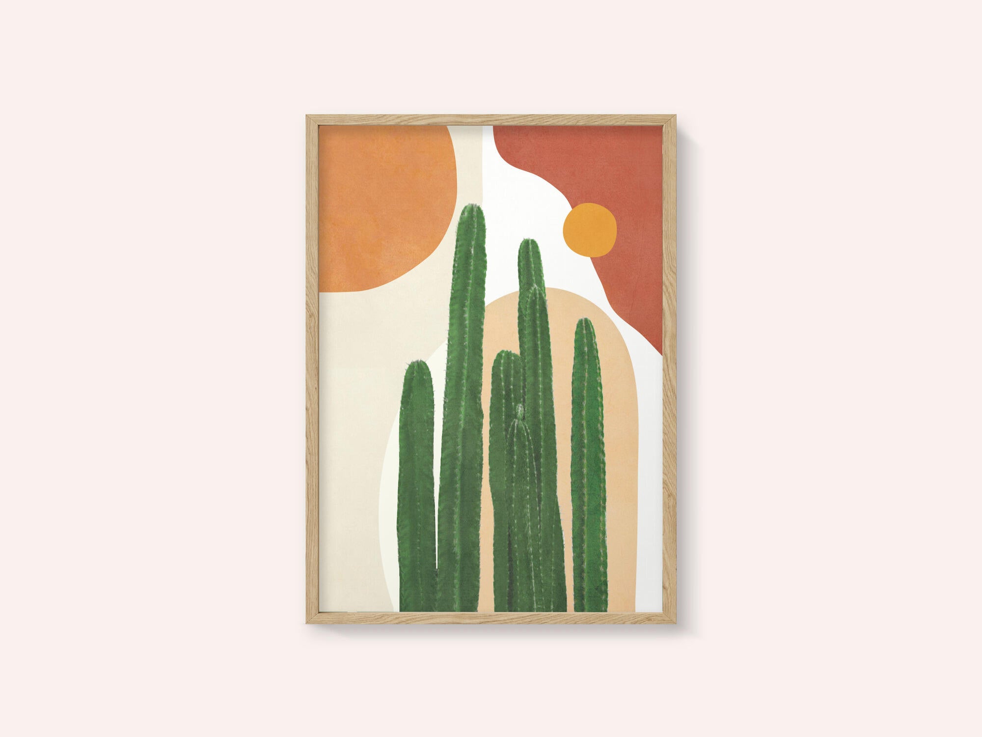 Boho Desert Cacti