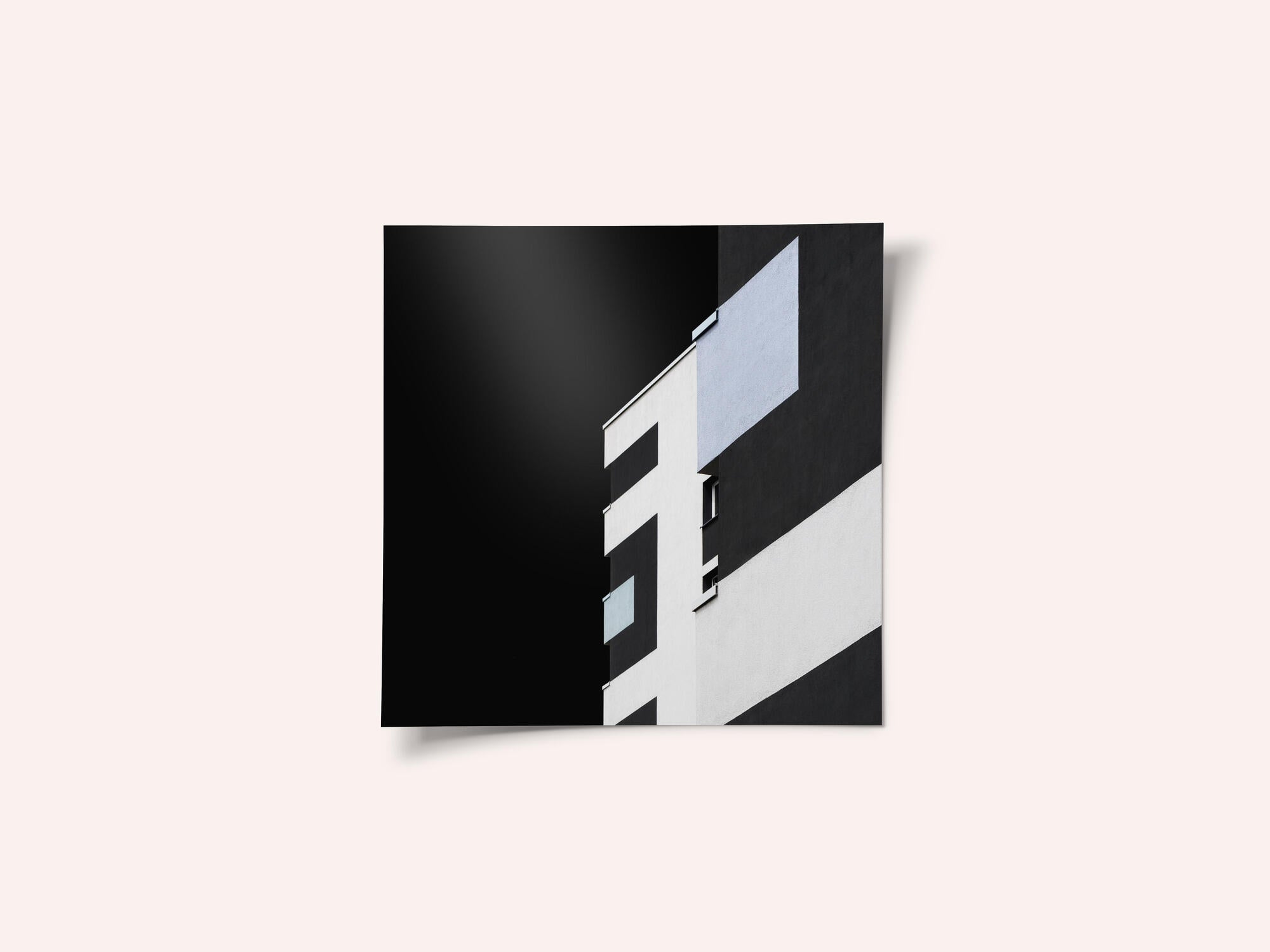 Sleek Geometric Building