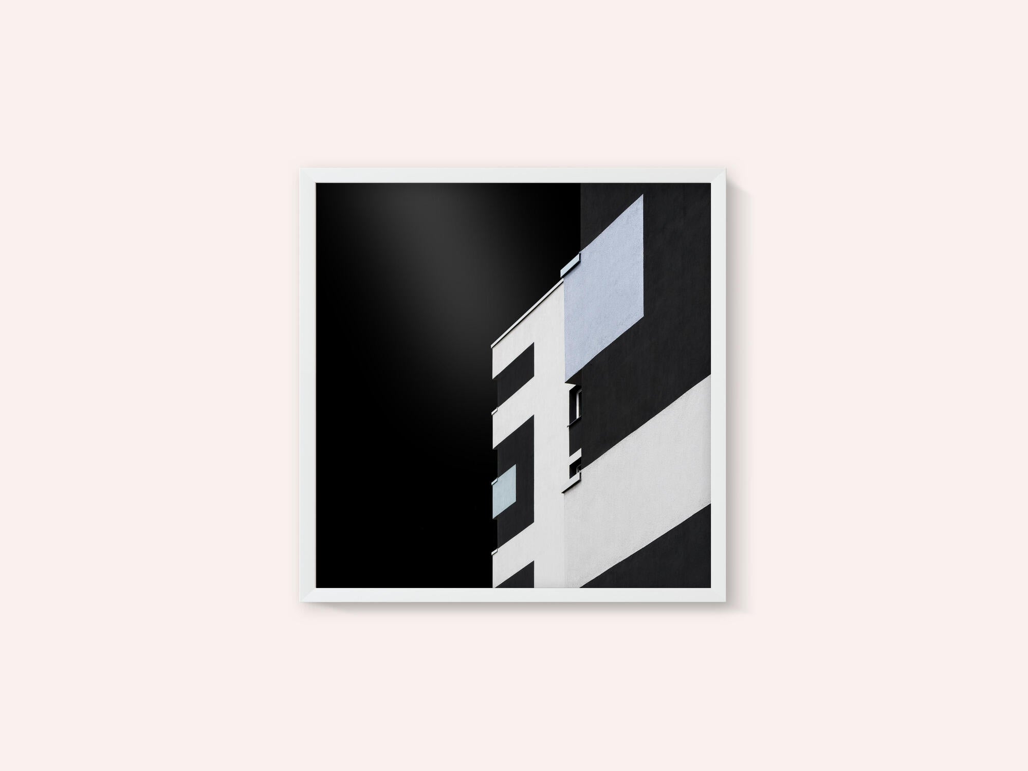Sleek Geometric Building